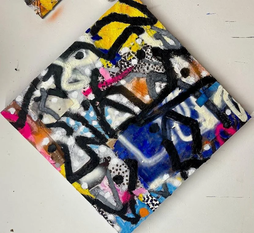 New work evolving in the studio..