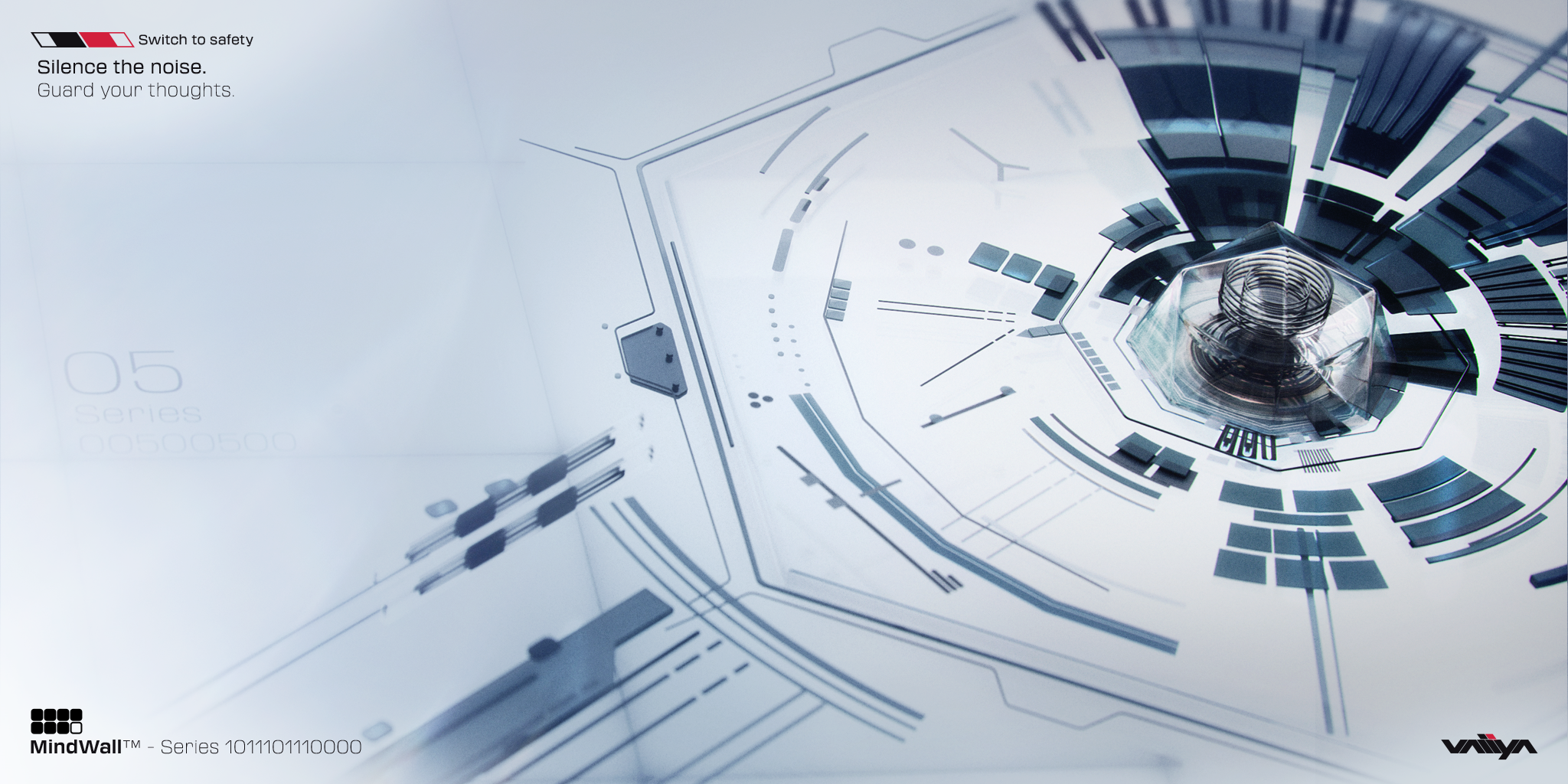 Abstraction of VAIIYA TimeWall. Blender Rendering (Cycles).