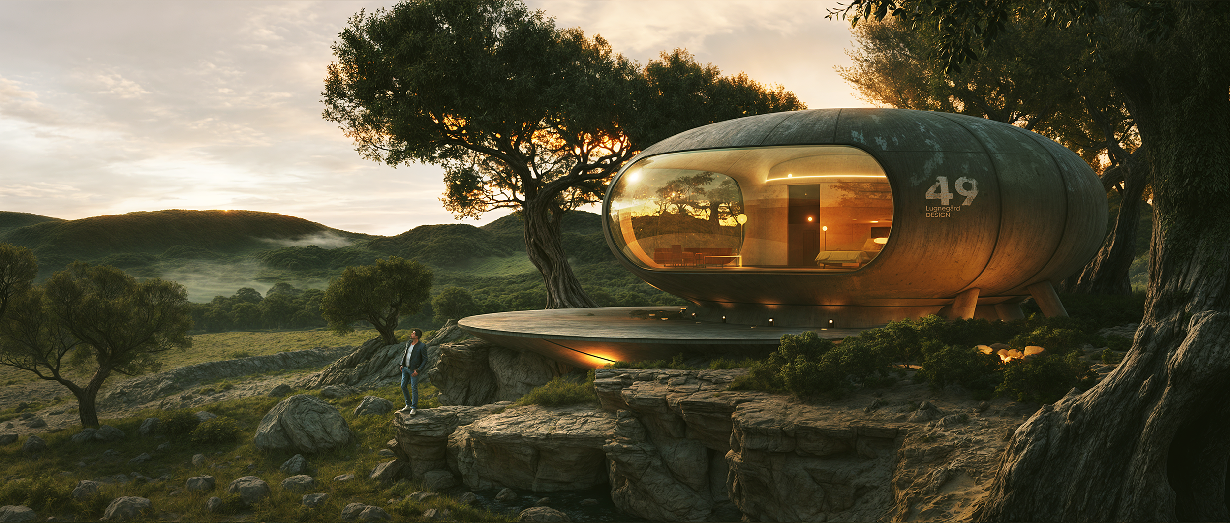 Conceptual architecture, full 3d with Max.