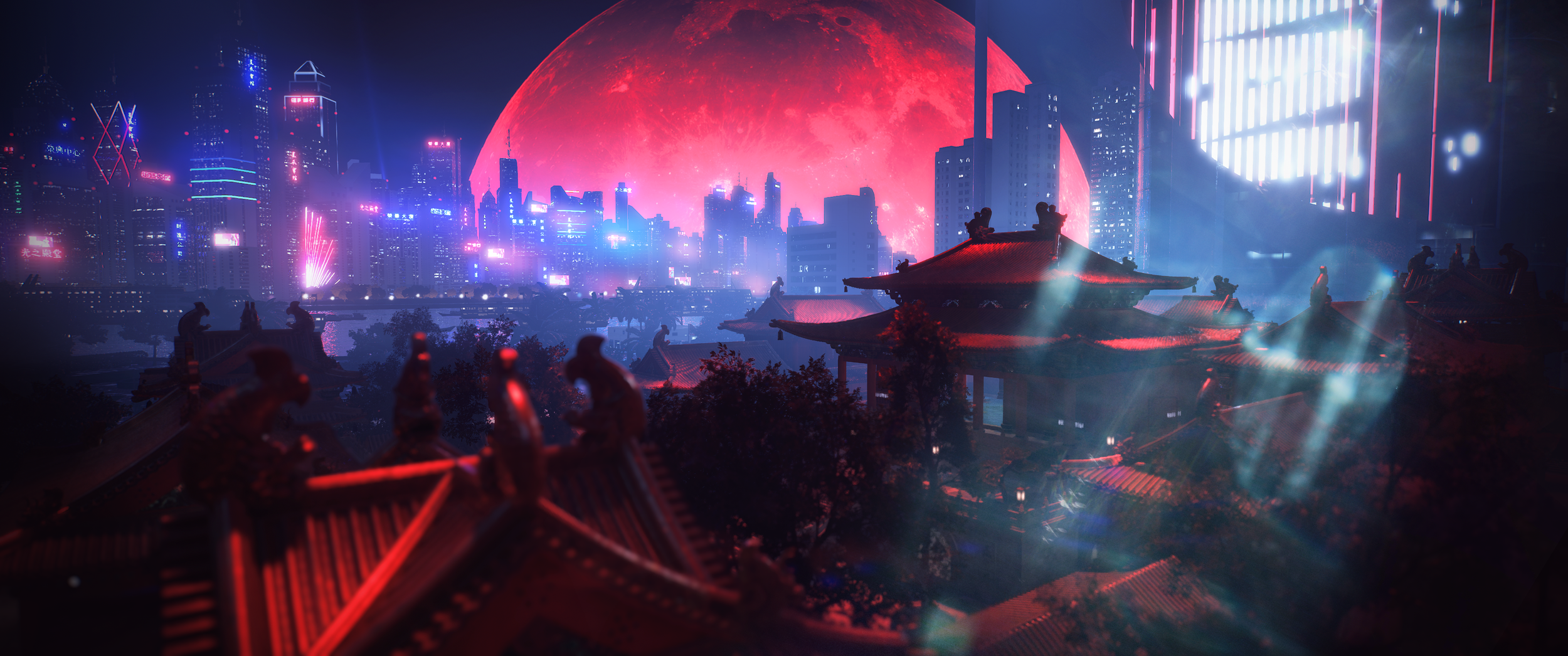 Promo-image for LunarEvent-map. Rendered straight in UE (non-pathtracing) and comped in Photoshop.