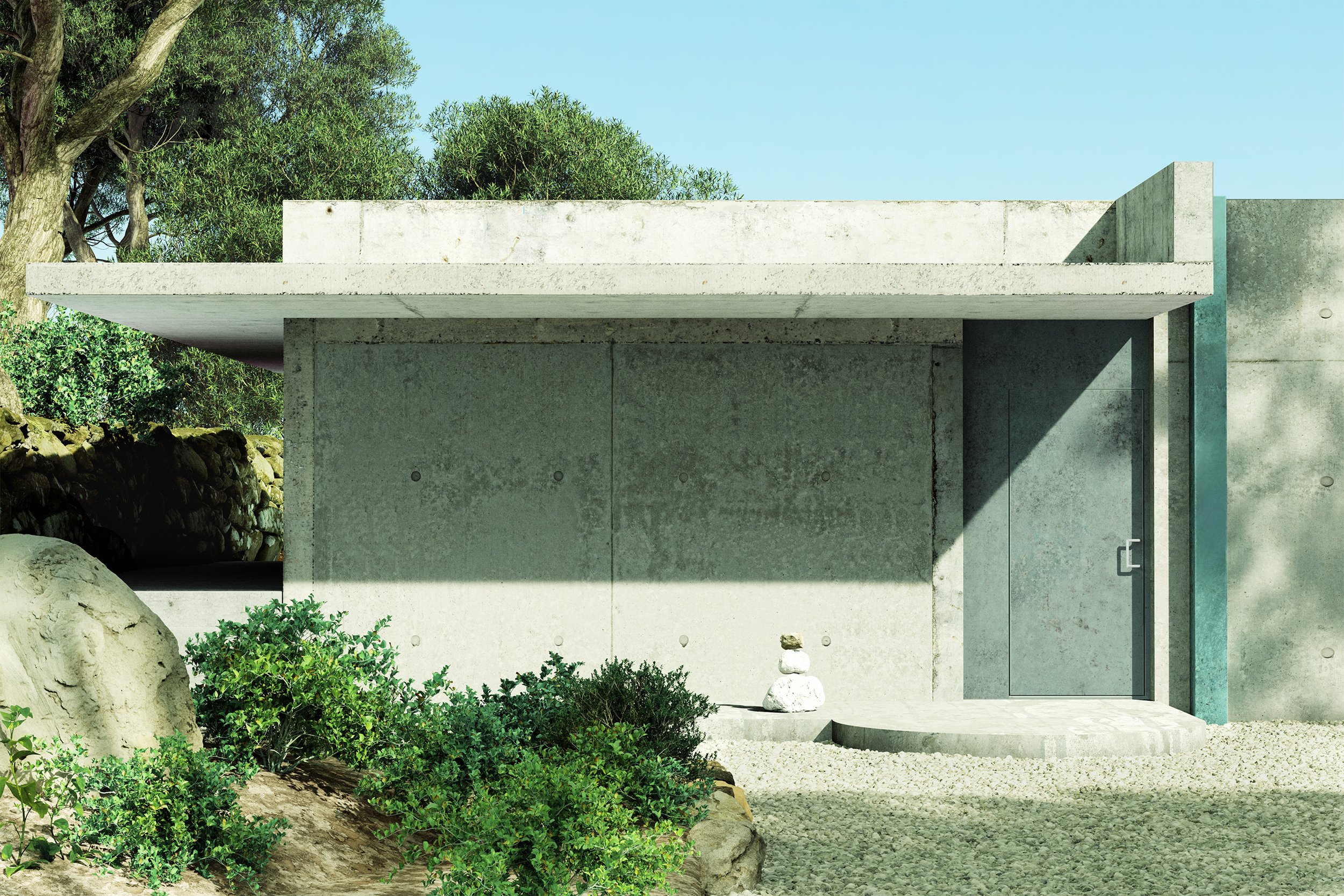 Inspired by a photo in a magazine. Working on my concrete-skills.