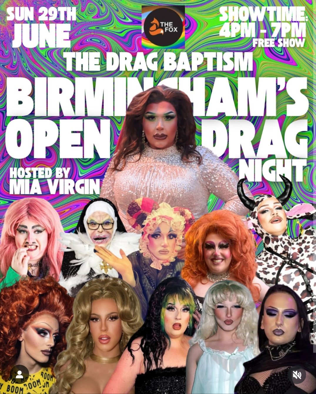 The Drag Baptism: Birmingham's Open Drag Night