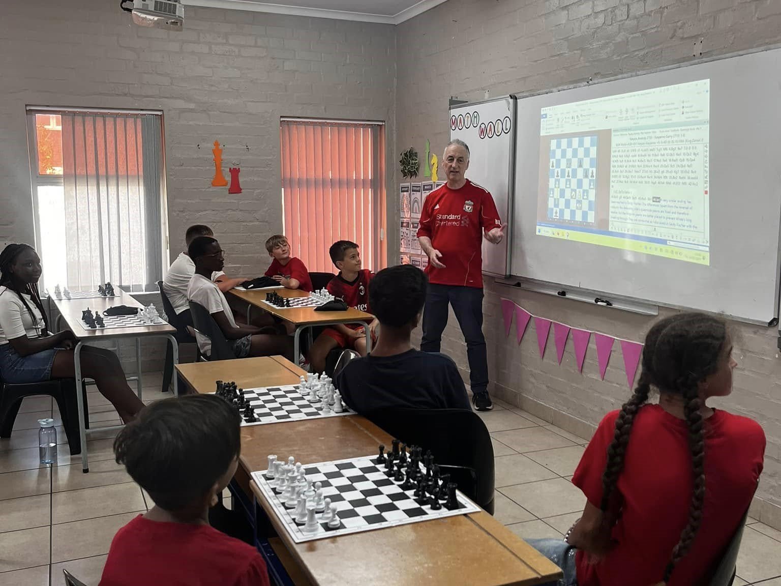 CSC CEO delivers chess lecture in Durbanville, South Africa