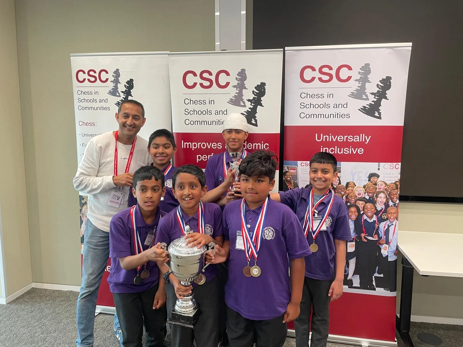 EBRD Hosts Schools Tournament
