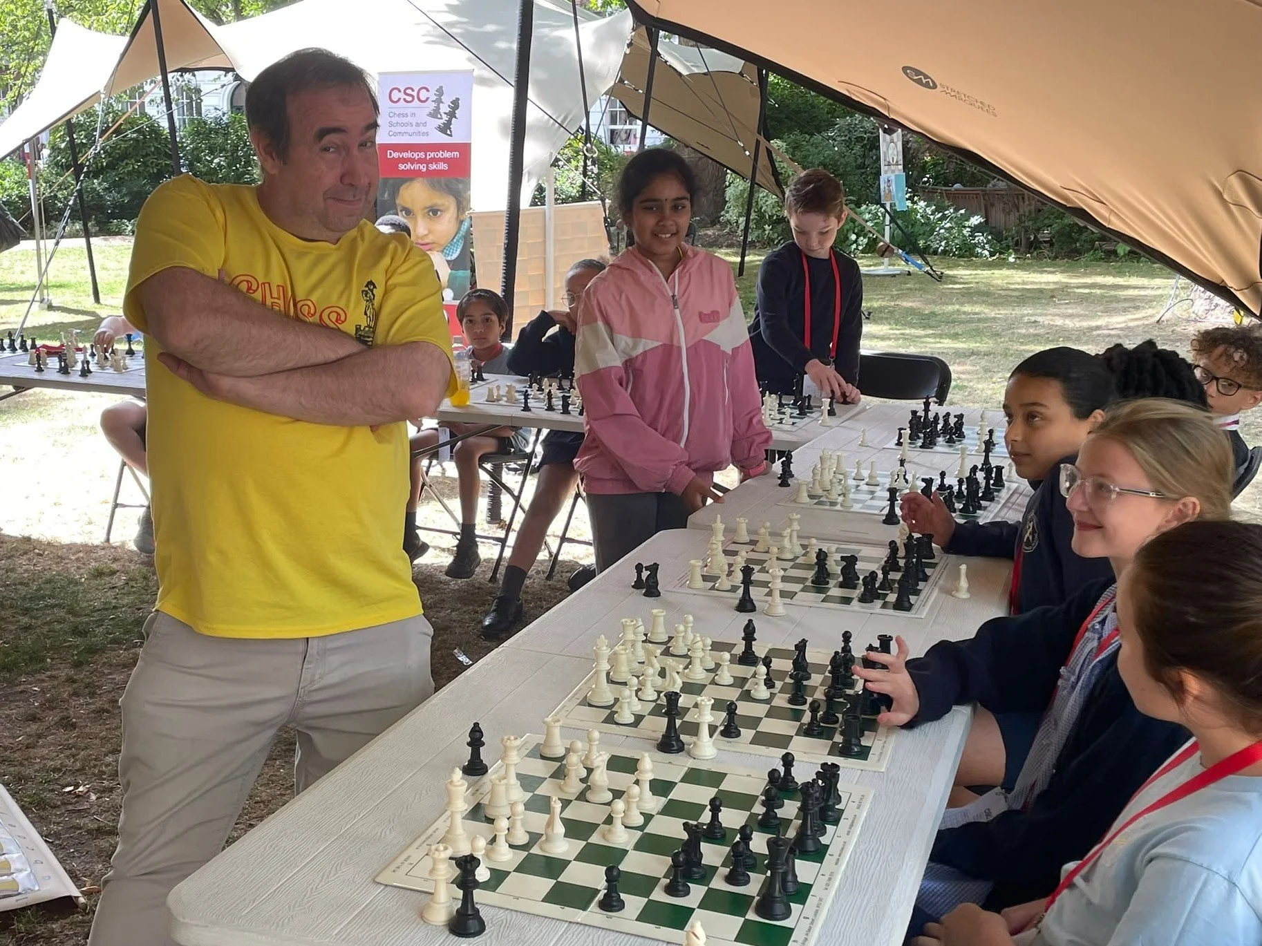 ChessFest in Manchester Square Gardens