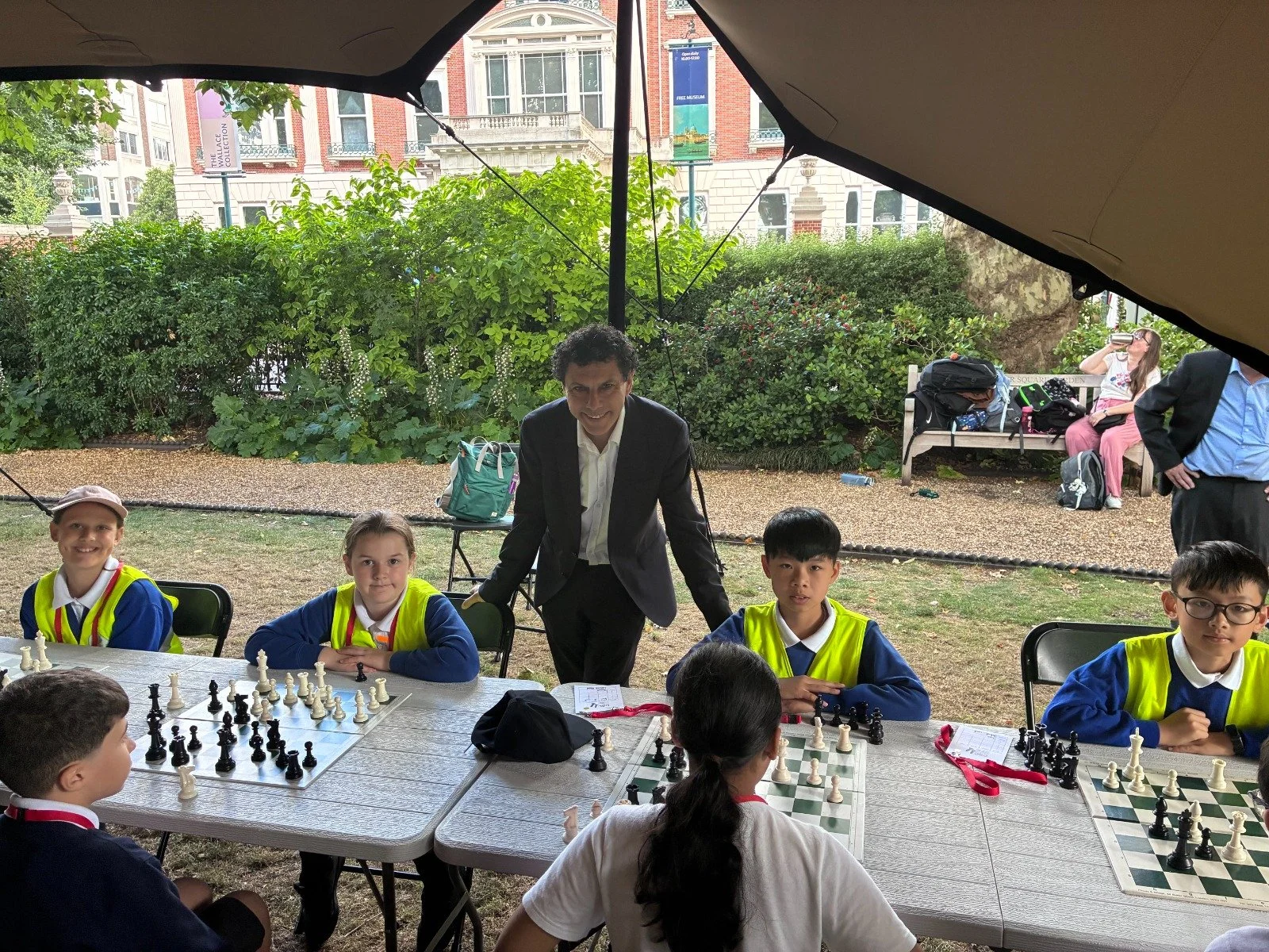 Alex Sobel MP Visits ChessFest