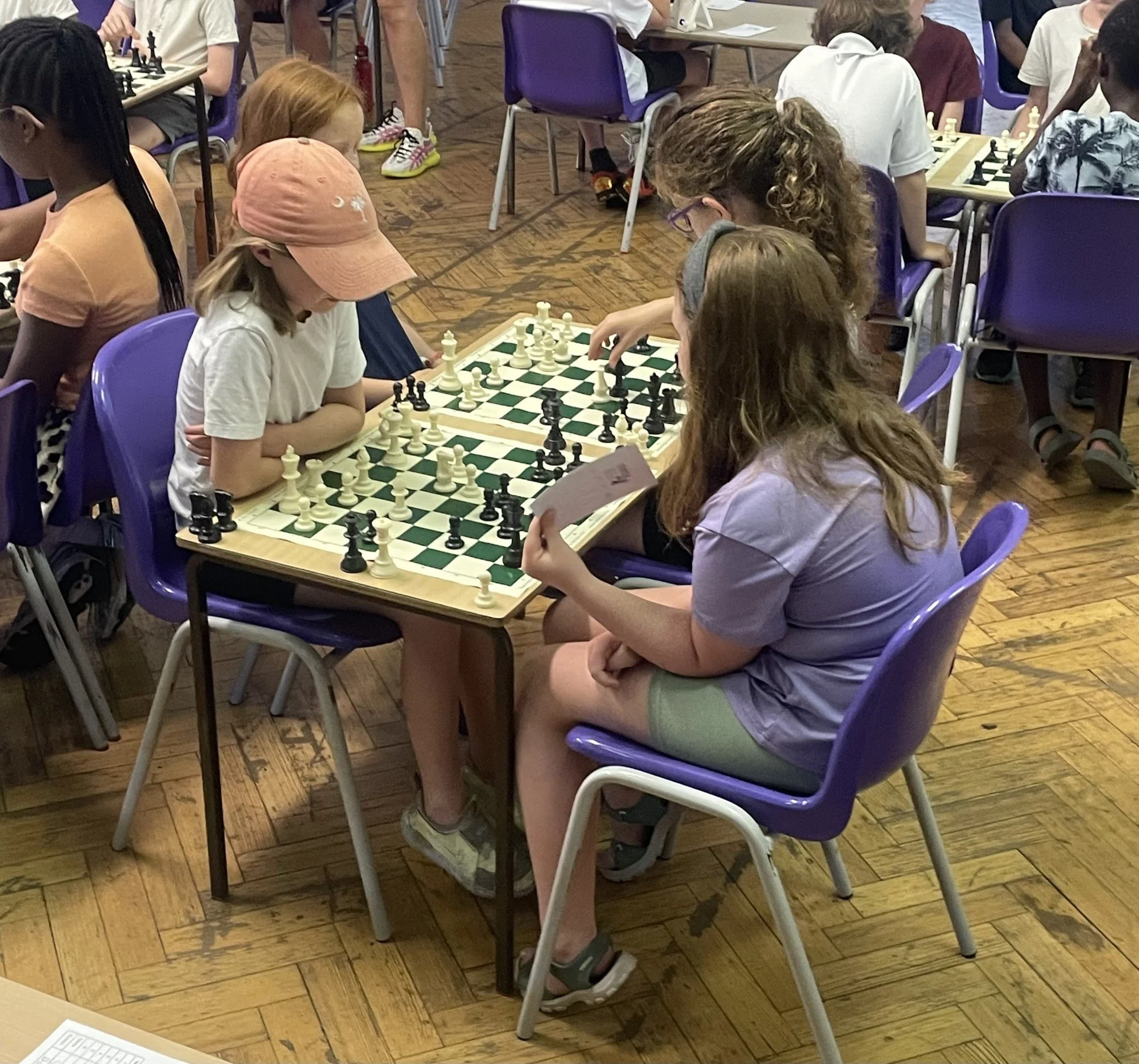 Schools Chess Match in Lewisham
