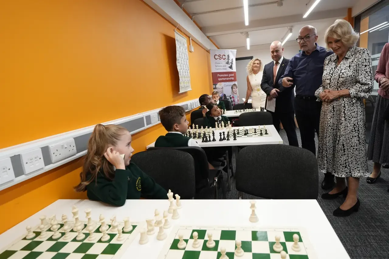 Queen Camilla Visits CSC Library
