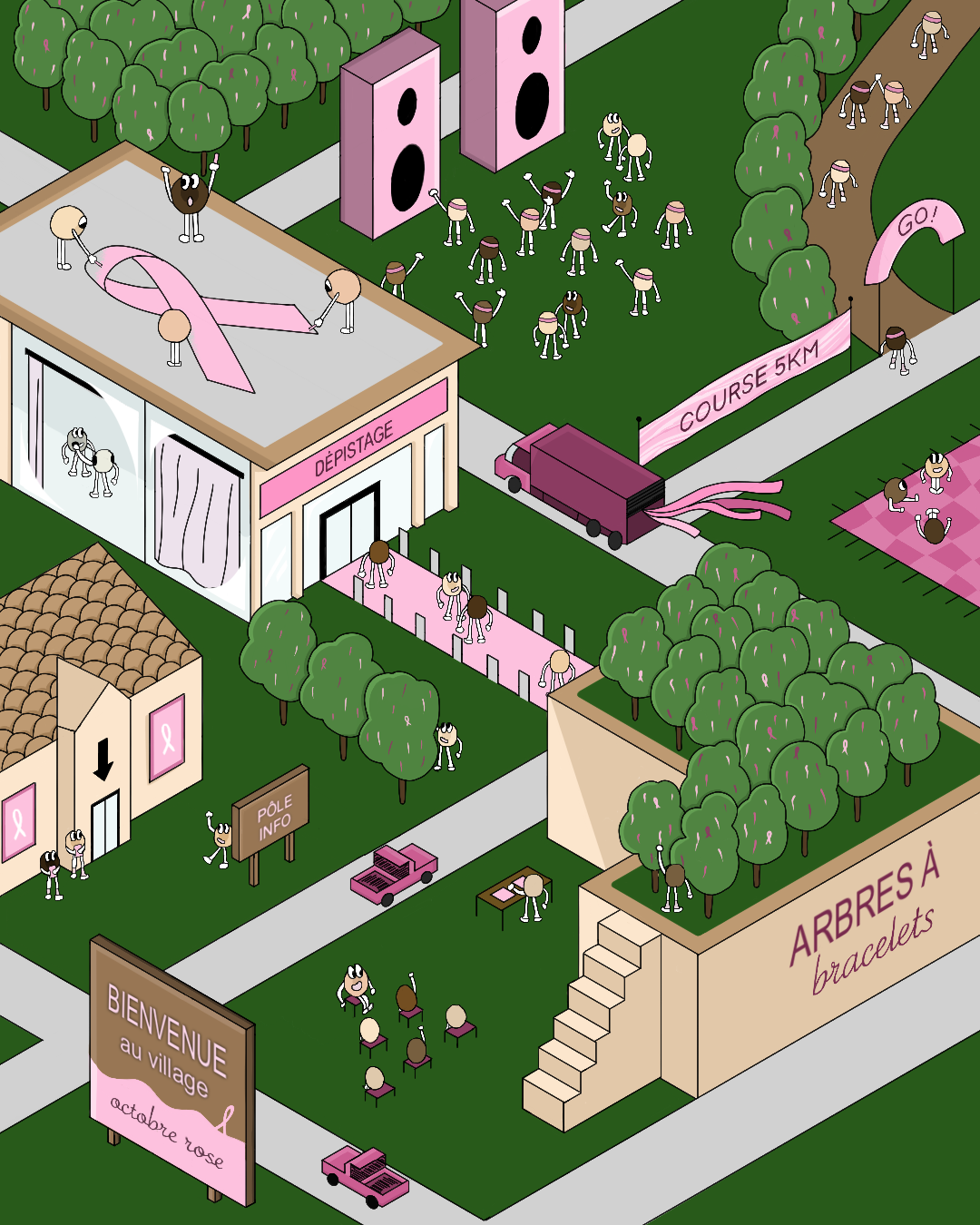 Village octobre rose 2024