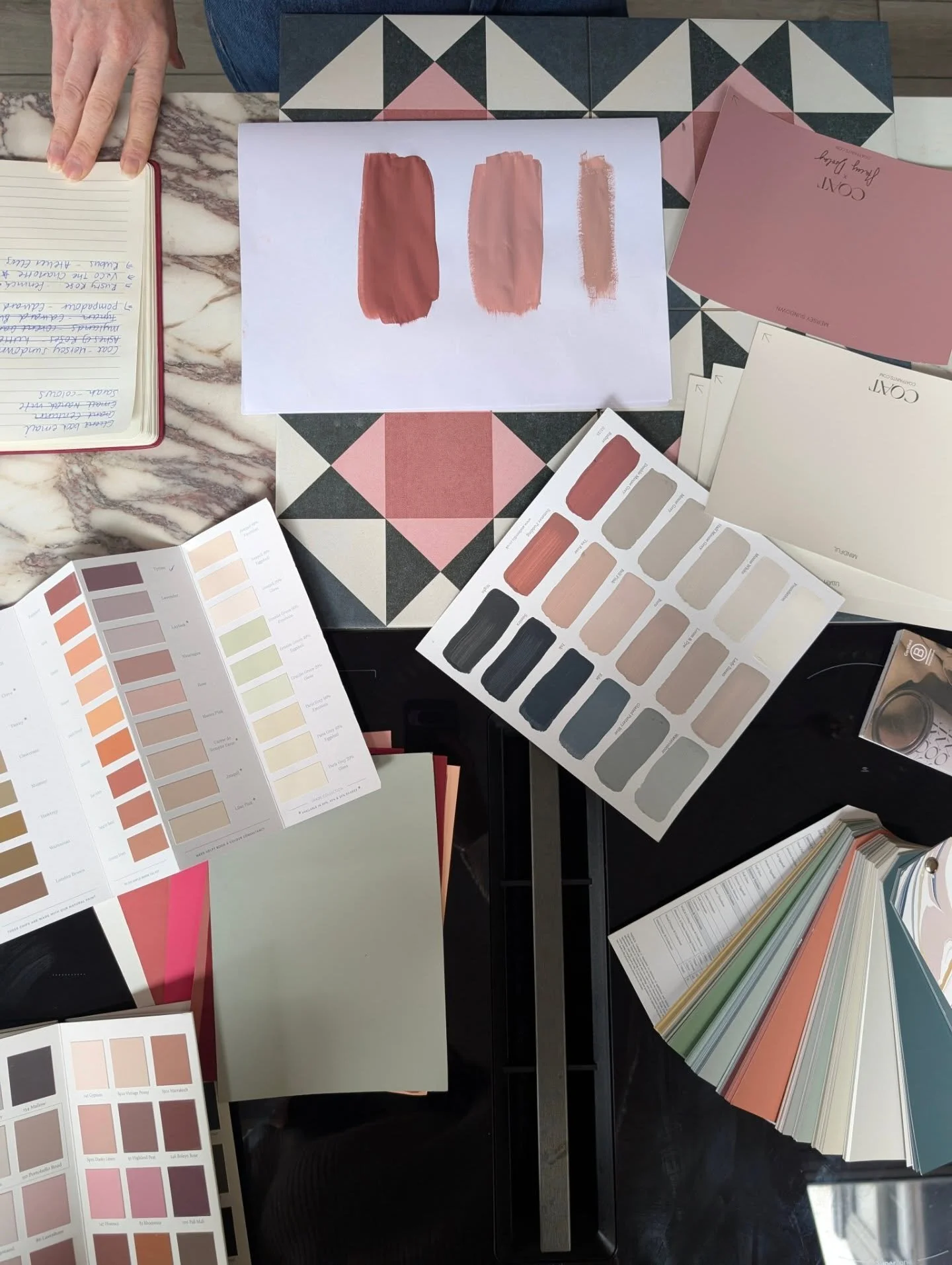 A snapshot of our past few weeks, which in no particular order looks a bit like this...
&bull; Lots of tile decisions
&bull; Checking in on various building work
&bull; New client meetings 
&bull; Custom units being created 
&bull; Hardware swoon 
&b