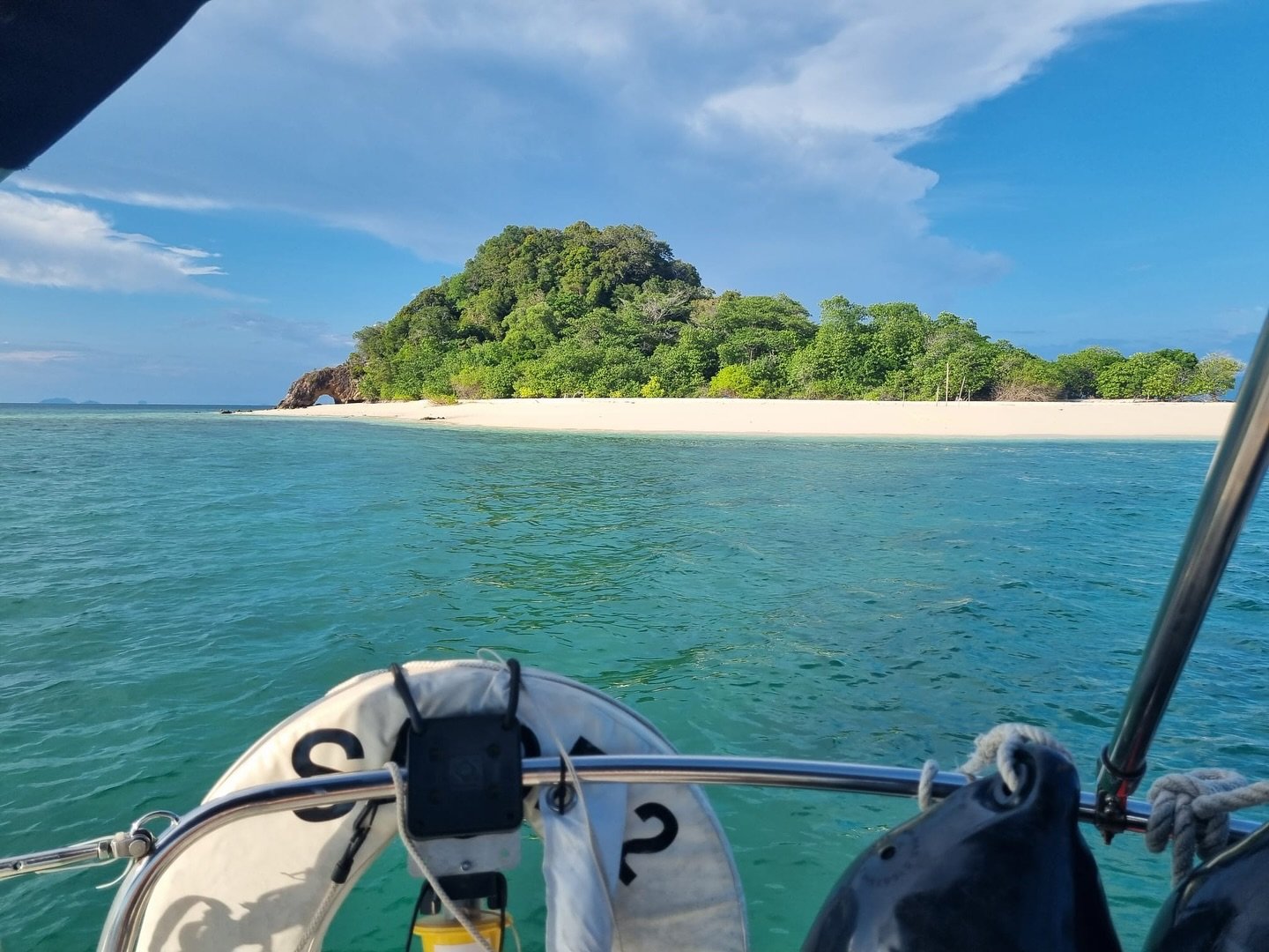 A taste of paradise sailing around the islands near our base in Langkawi, Malaysia. Join us for your RYA sail cruising courses from RYA Competent Crew right through to RYA Yachtmaster (Offshore). Find us at redcapsailingschool.com in Langkawi, Malays