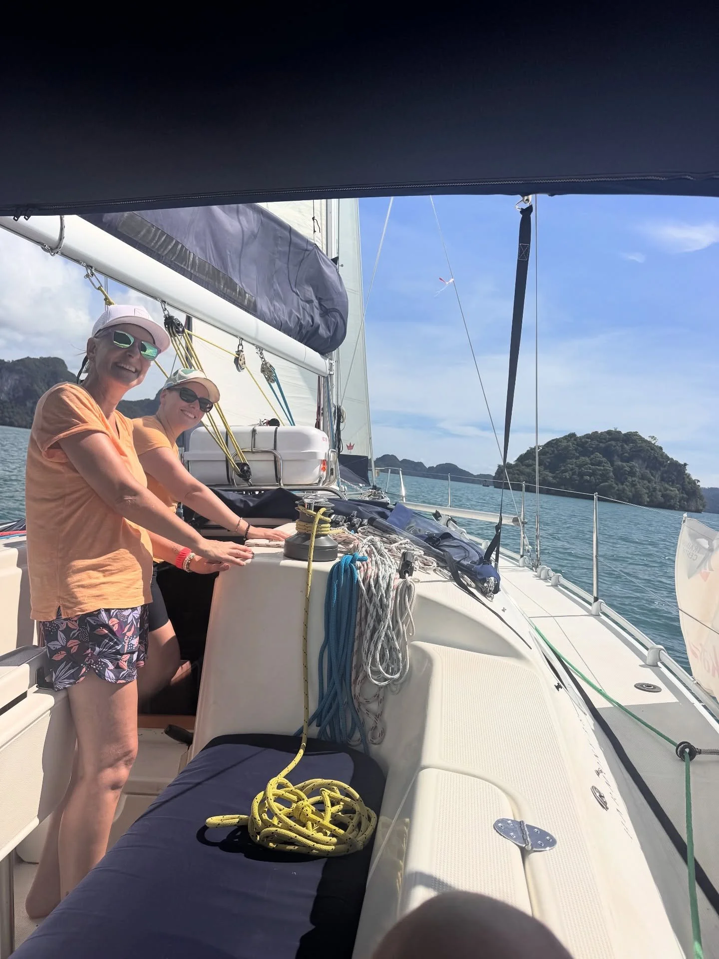 Week 2
Wonderful weather great anchorages and a fabulous night sail. Well done guys ,best crew all week 😜check out our website for more info at redcapsailingschool.com in Langkawi, Malaysia, or contact us at: info@redcapsailingschool.com #rya #learn