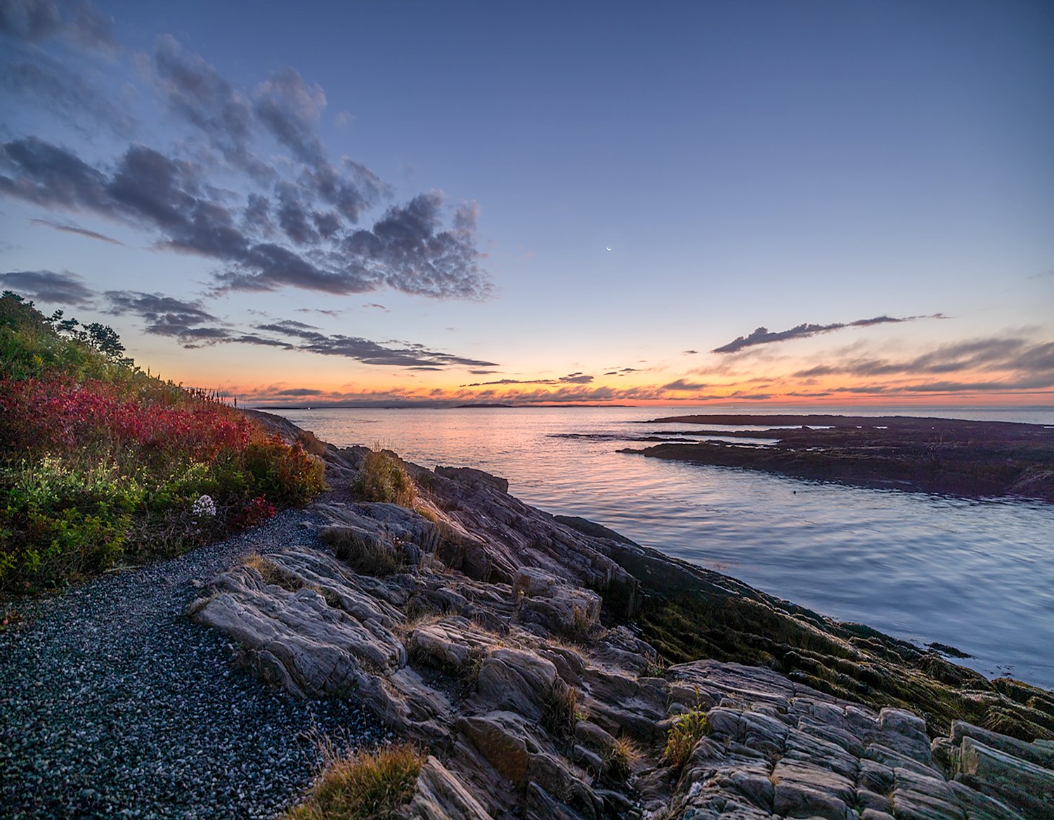 Sunrise. Harpswell, Maine