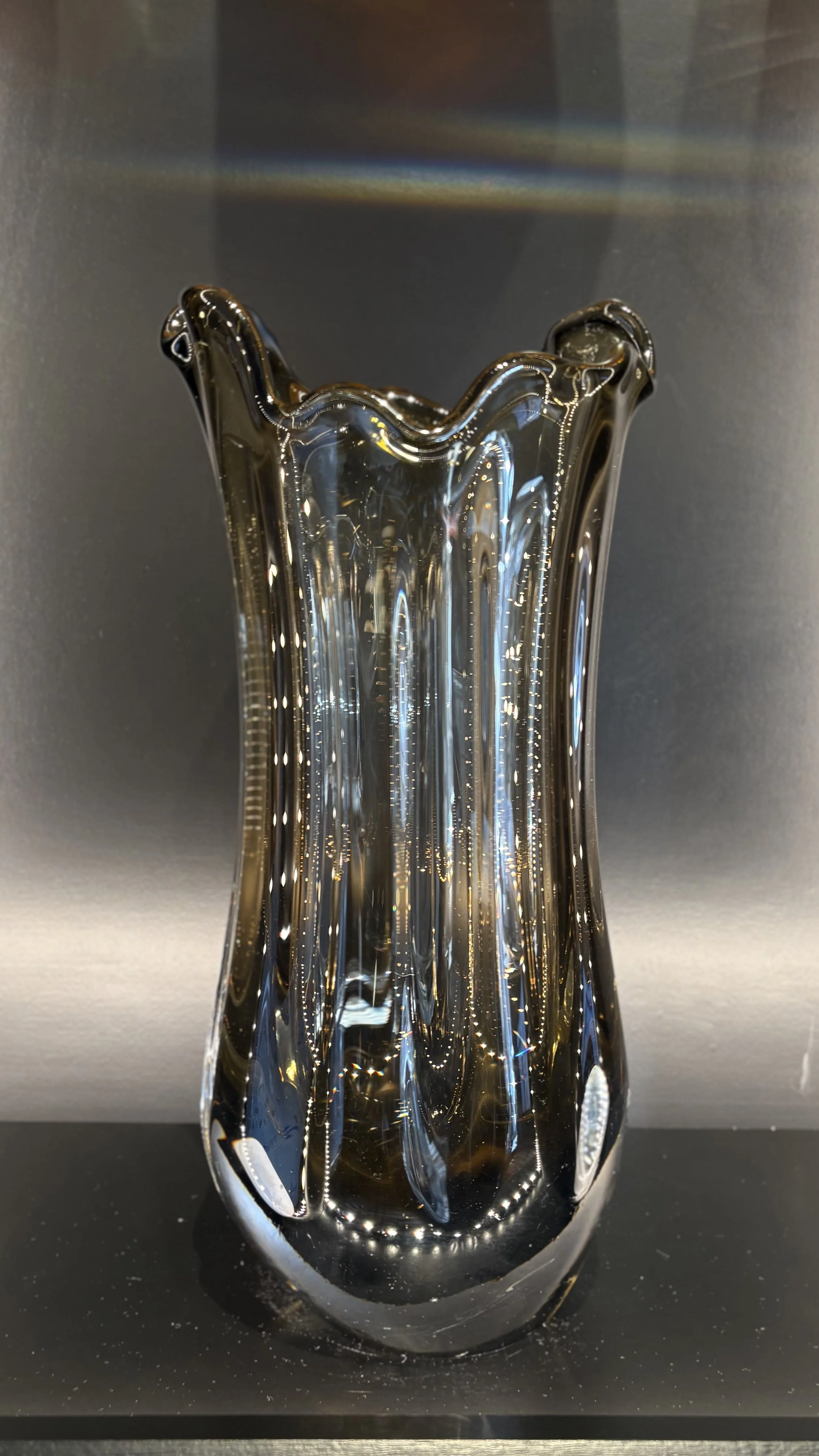 Smoky Topaz Waterfall Vase (#1)