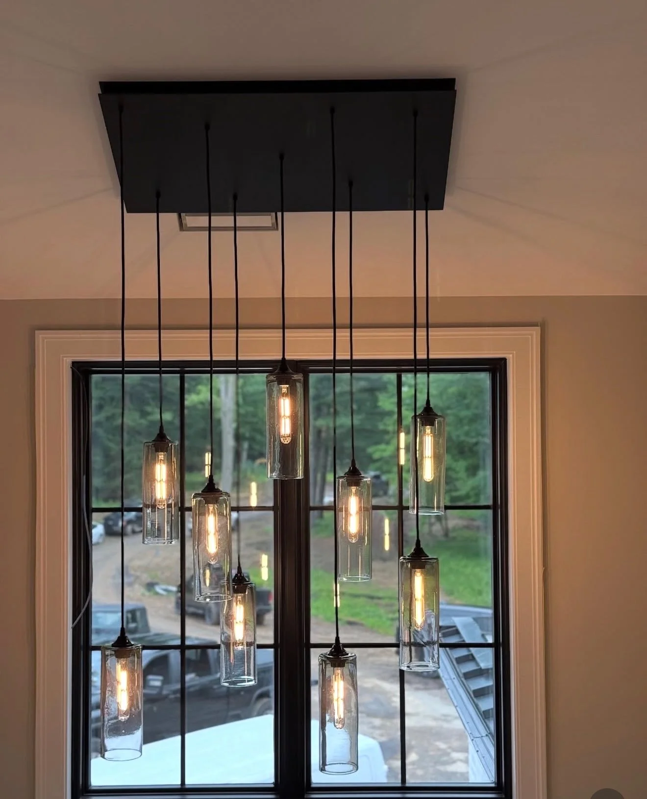 Cylinder Chandelier
