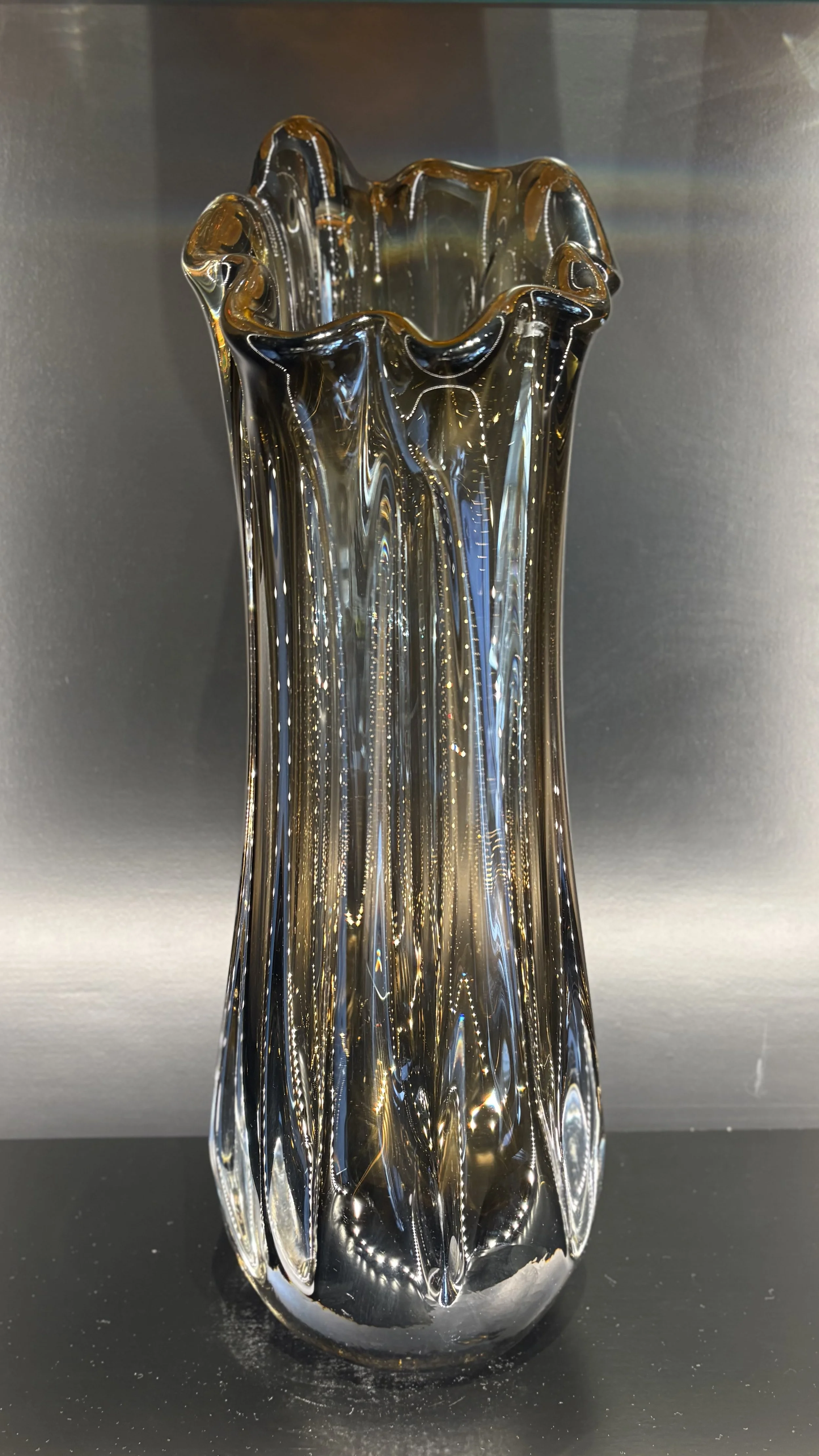 Smoky Topaz Waterfall Vase (#2)