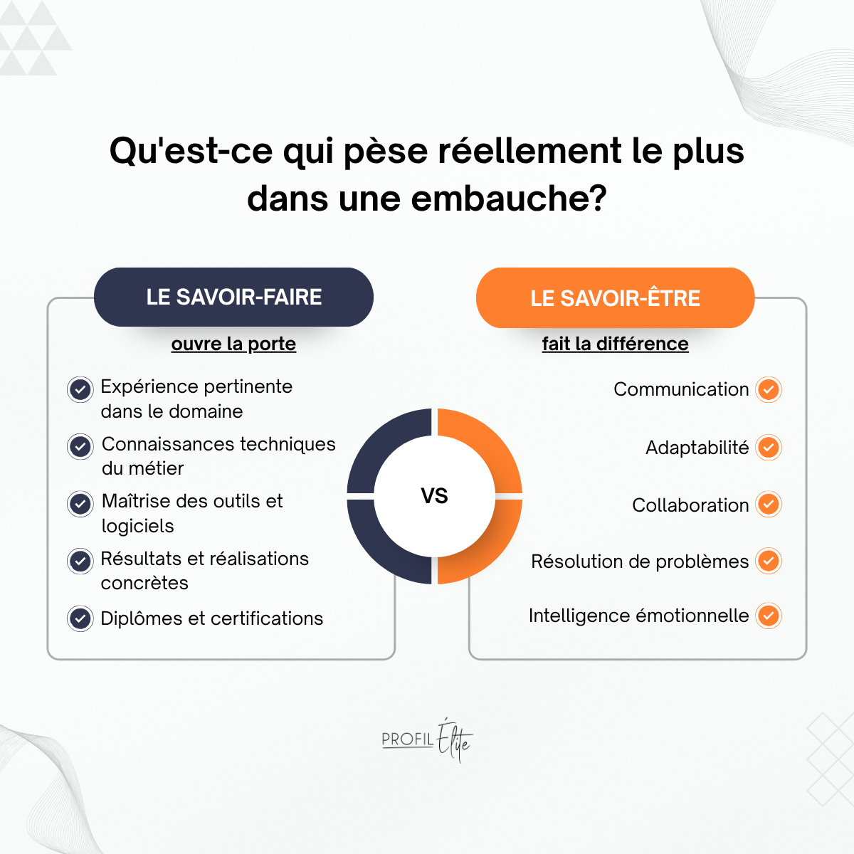 Compétences techniques ou savoir-être, lequel pèse le plus dans une embauche?