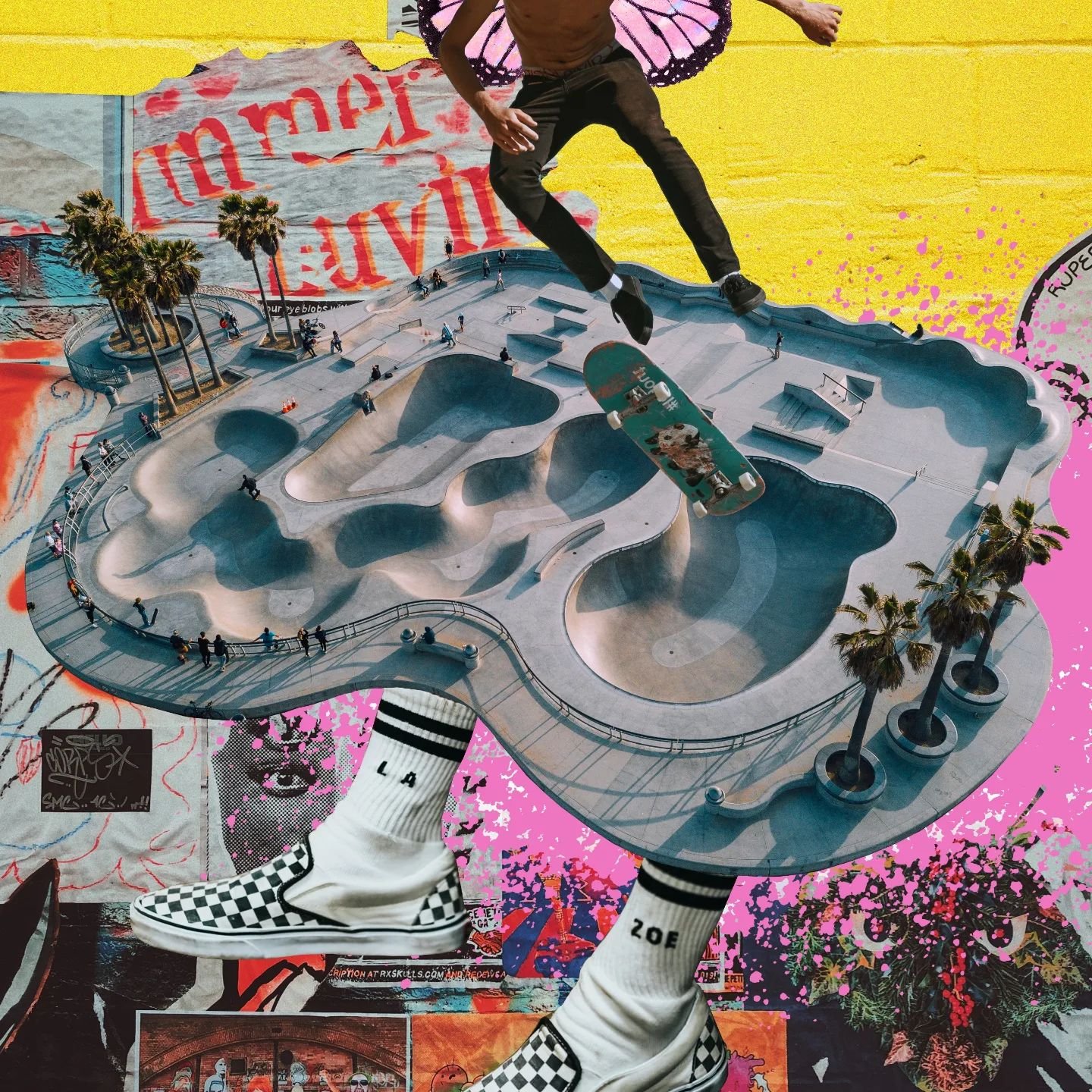 Something new ✨️
.
.
.
.
.
.
#collagecommunity #collageartistsoninstagram #vansartist #vansforlife #womeninarts