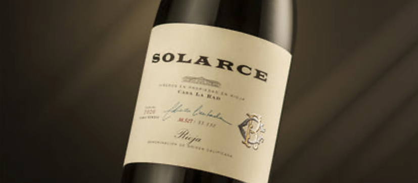 Etiqueta de Viña Solarce Tinto