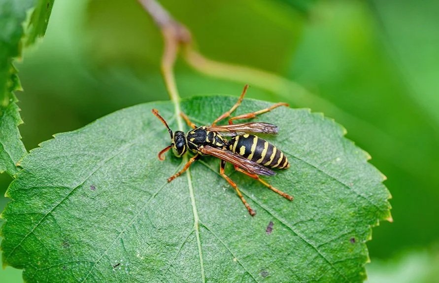 Insectos beneficiosos en el ecosistema del viñedo de Casa La Rad