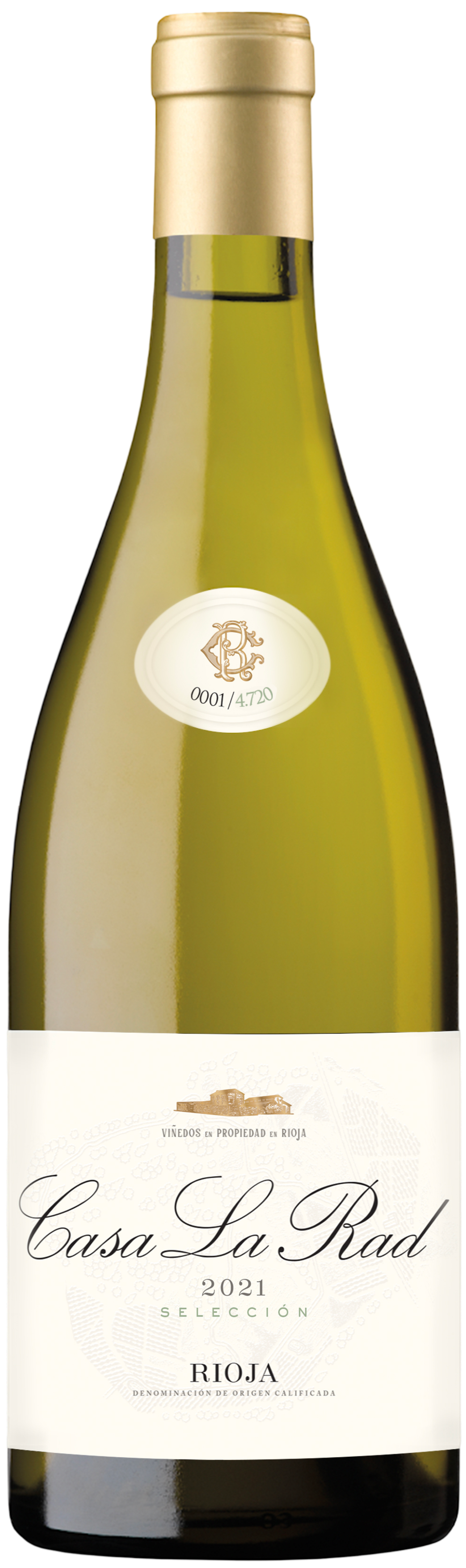 Casa La Rad Blanco Selección Bottle, estate wine estate  Rioja Oriental