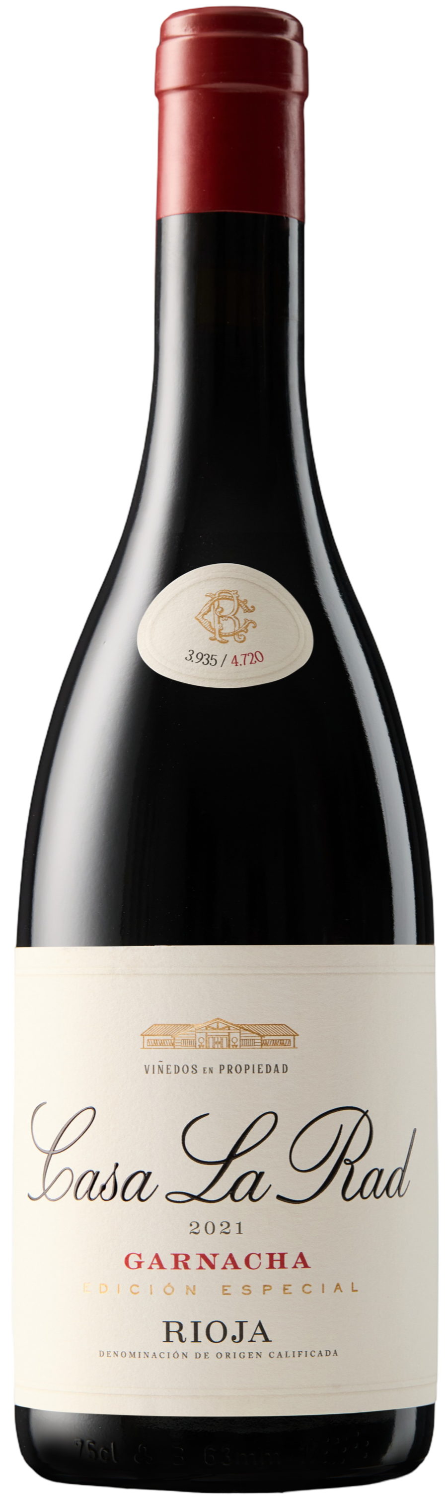 A bottle of Casa La Rad , Edición Especial, from Rioja Oriental