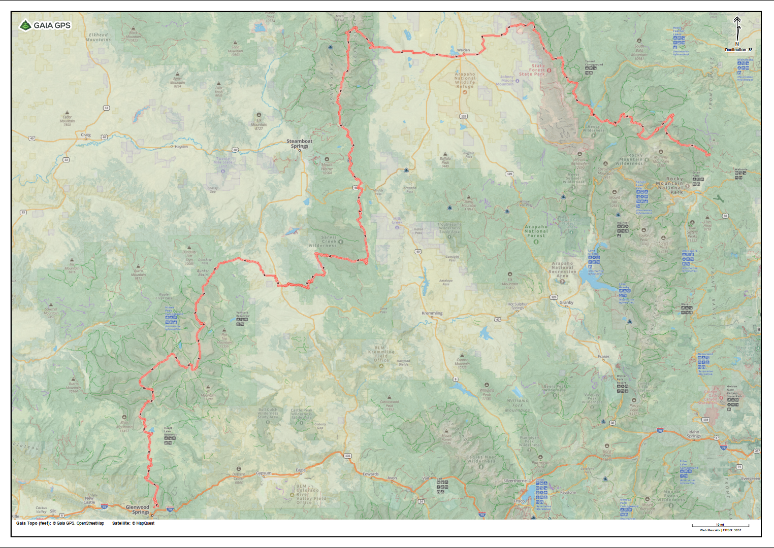 The Northern Colorado Trail Now Officially Online!
