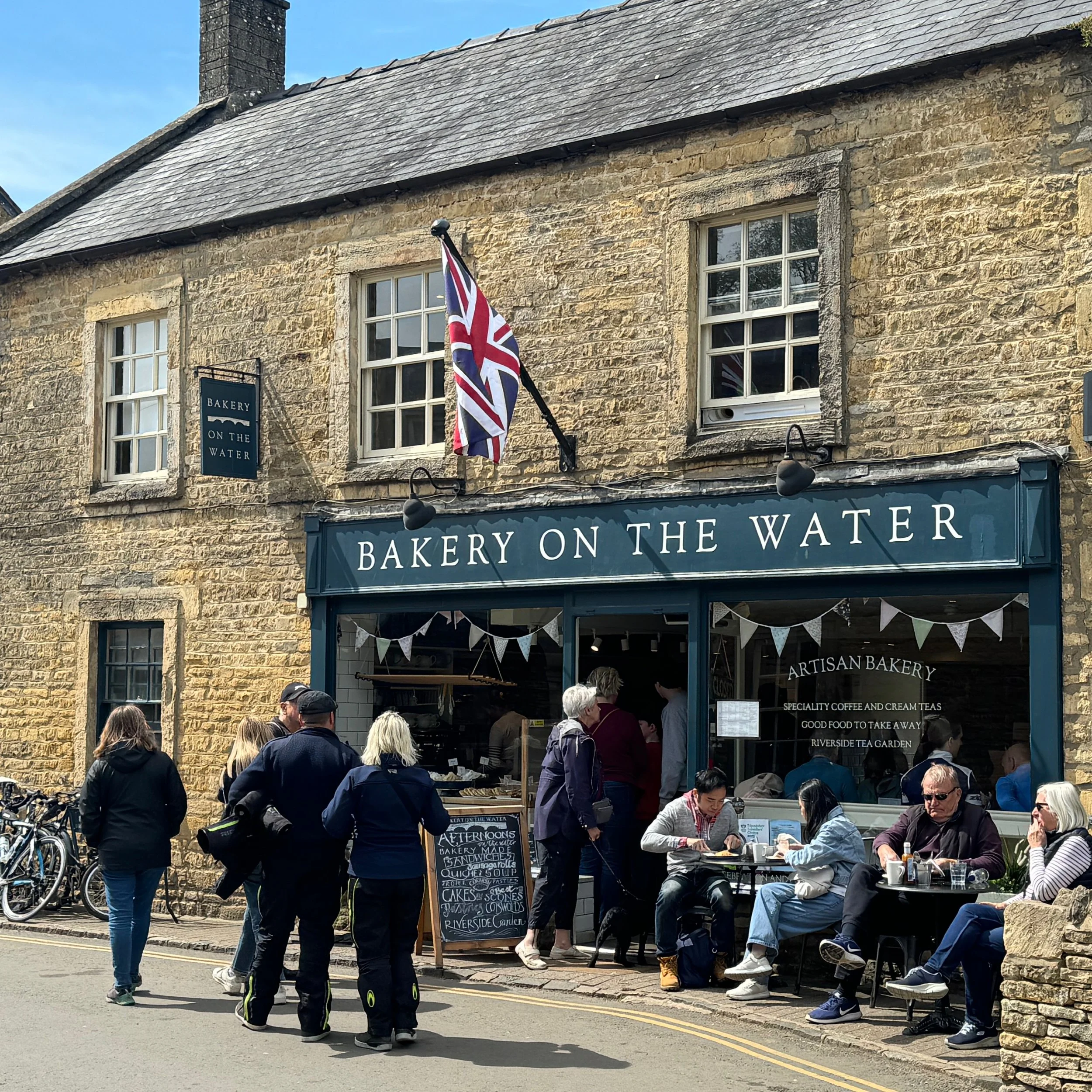 A Winter Morning at Bakery on the Water: Fresh Bread by the River in Bourton-on-the-Water