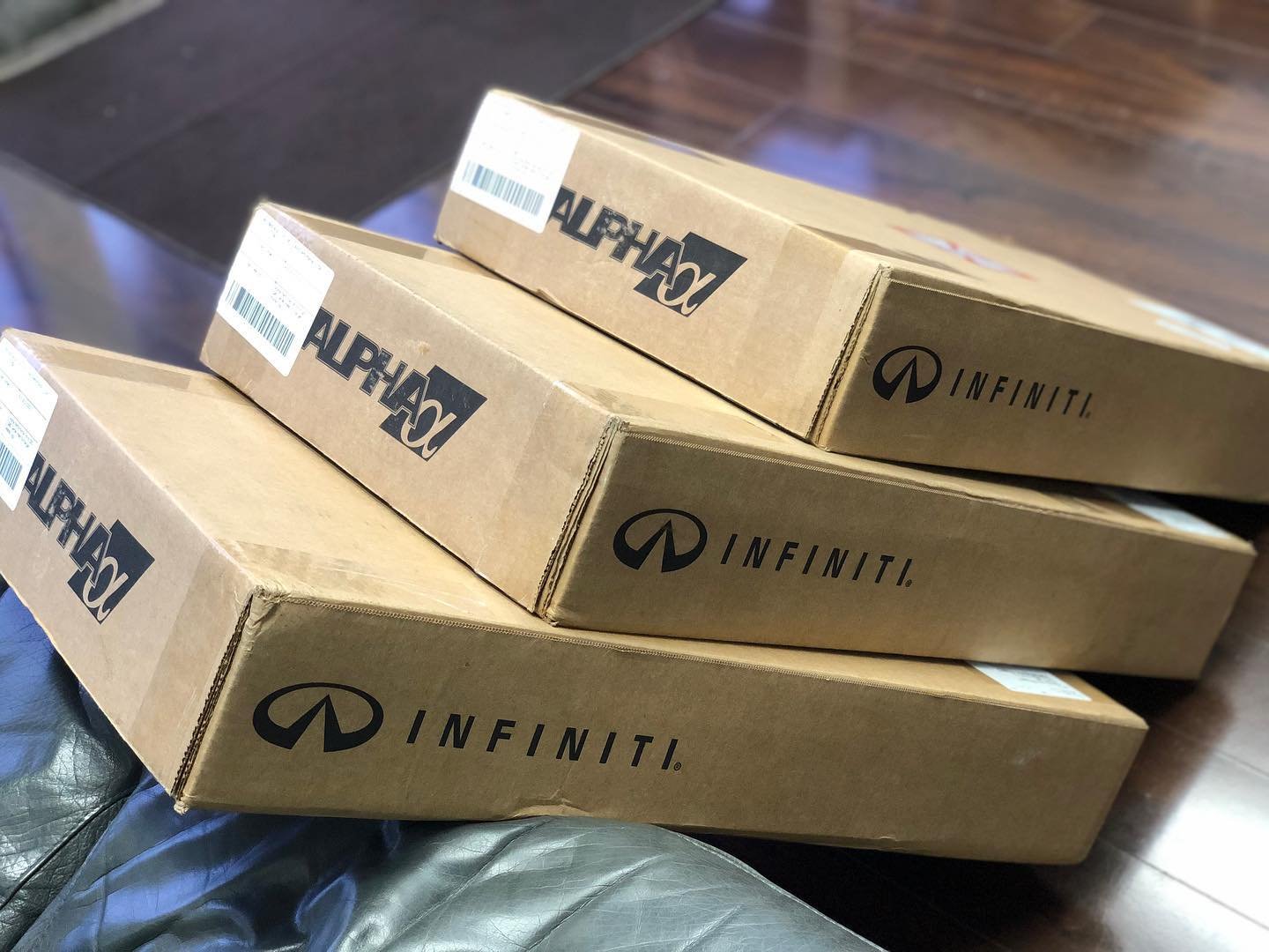 @amsperformance heat exchangers for the VR30s are in stock here @ #leonardiperformance. They sell out quick so come get yours ASAP!! PM for prices. #alpha #infiniti #q50 #q60 #heatexchanger #racecar