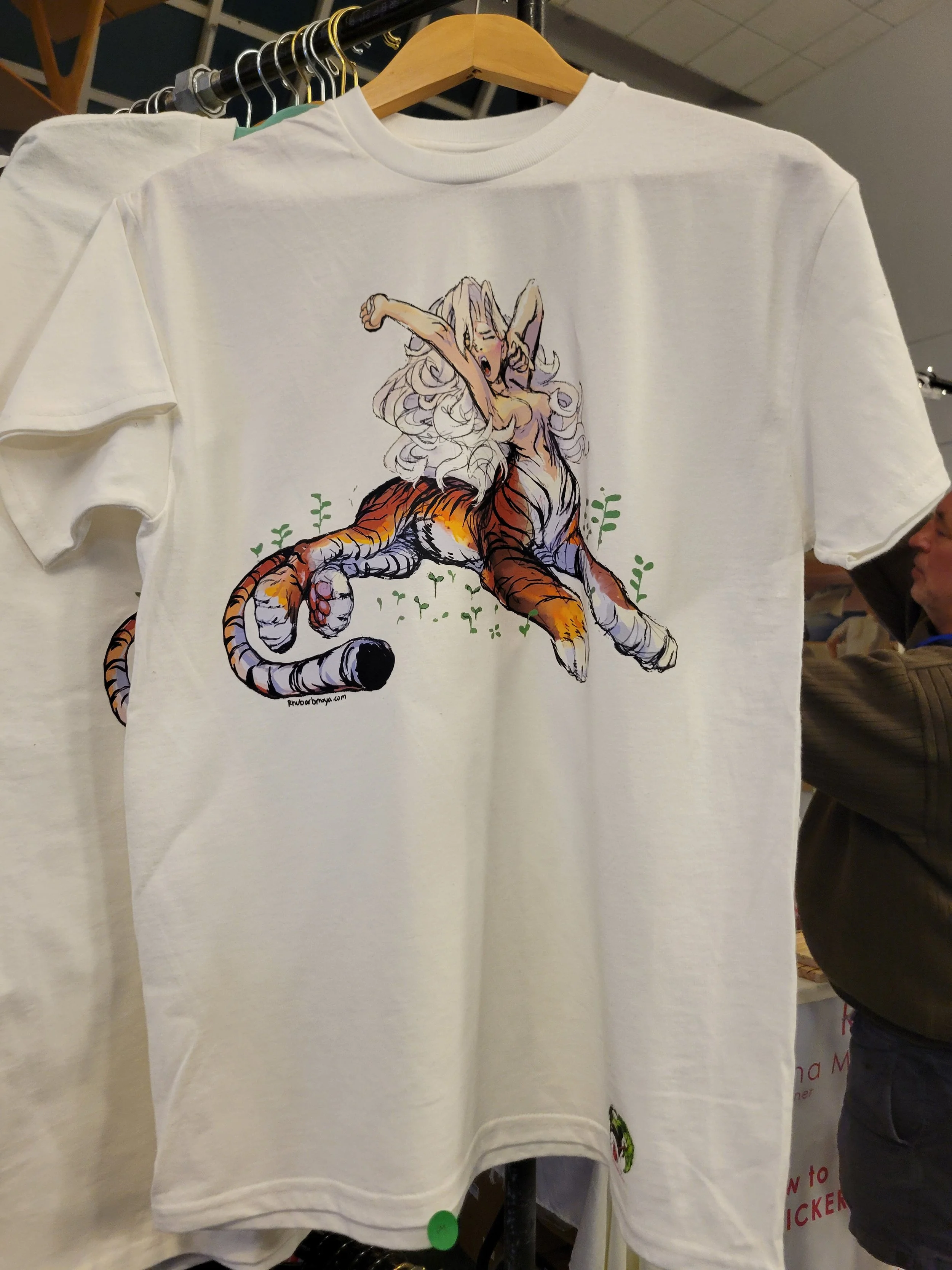 Tiger Yawn T-shirt