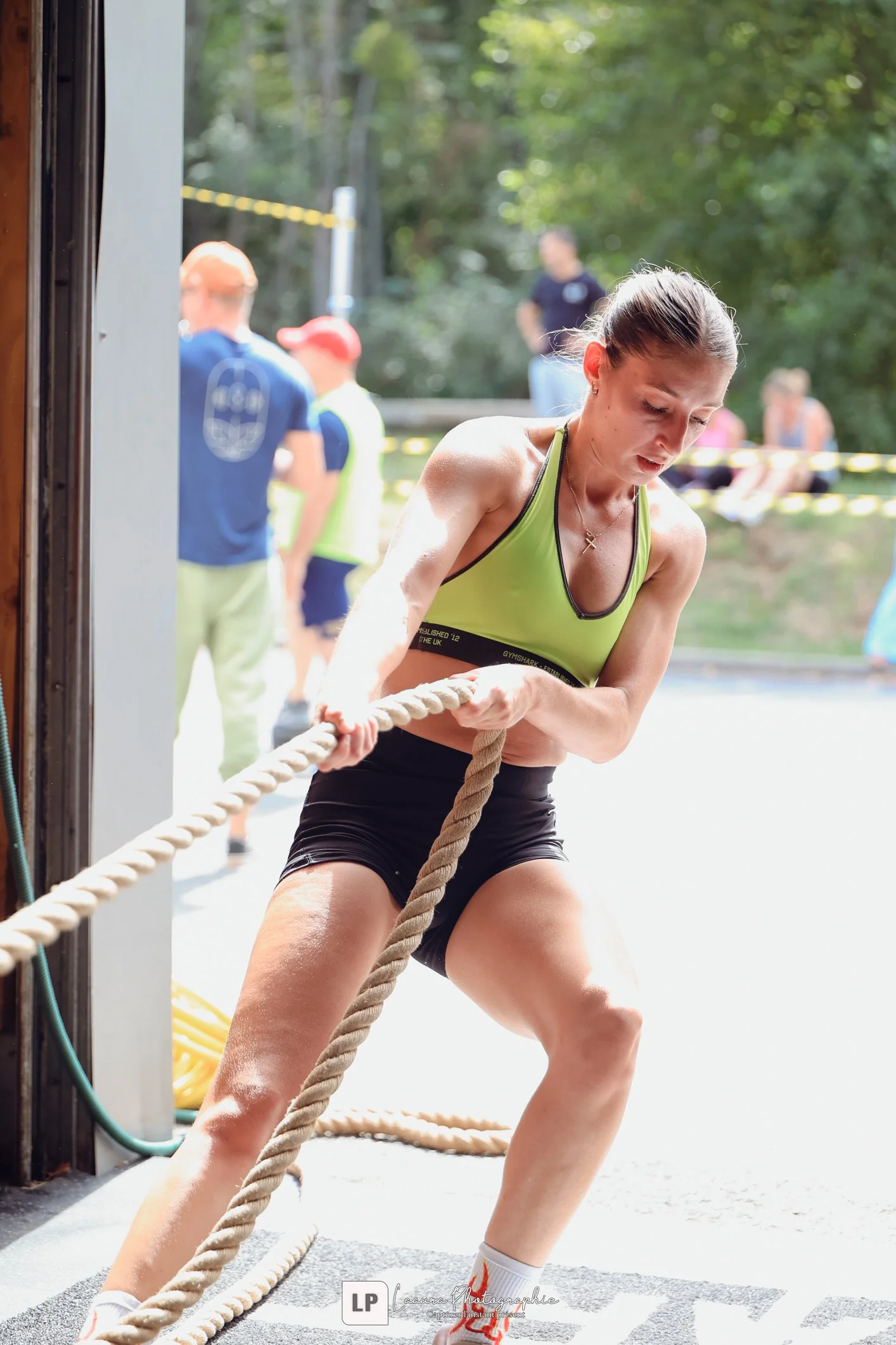 hyrox sled pull woman