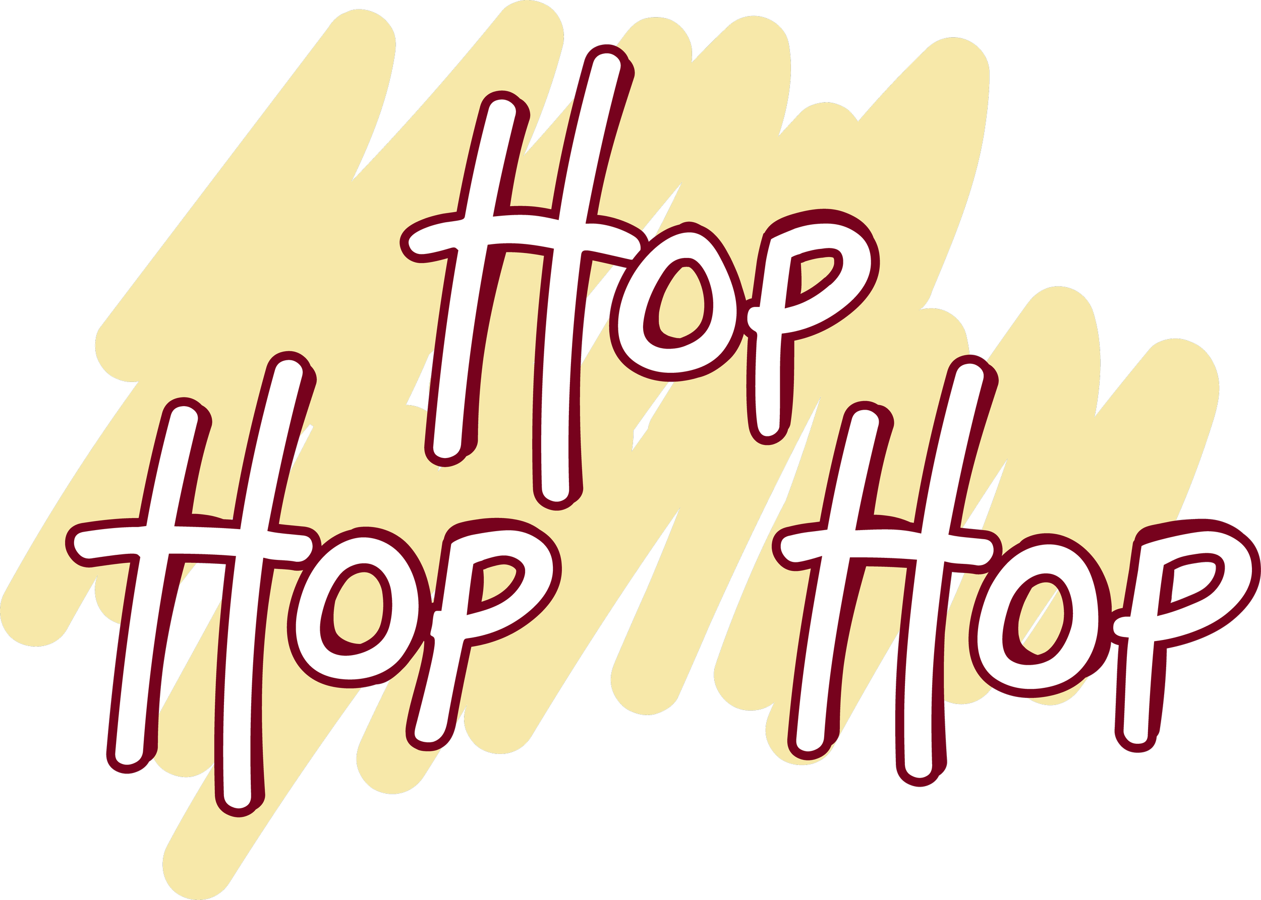 logo hop hop hop jaune