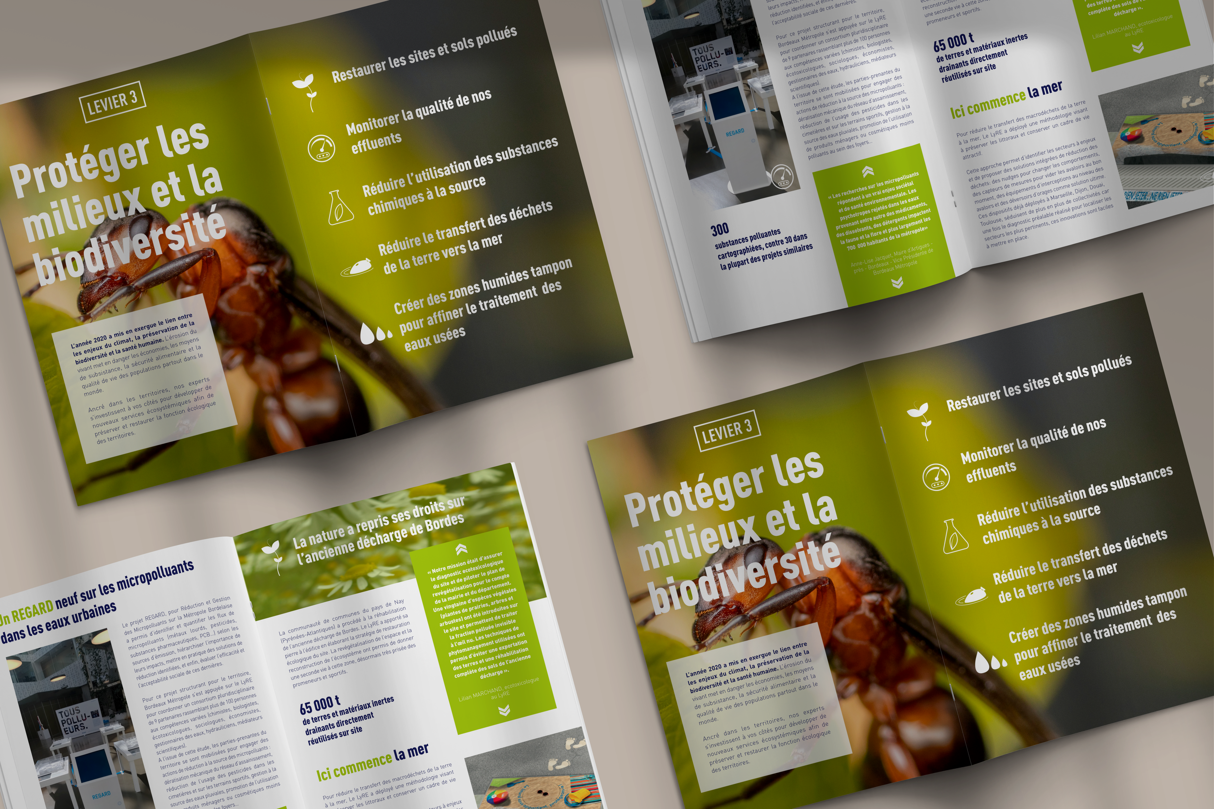 Brochure pour SUEZ EAU FRANCE