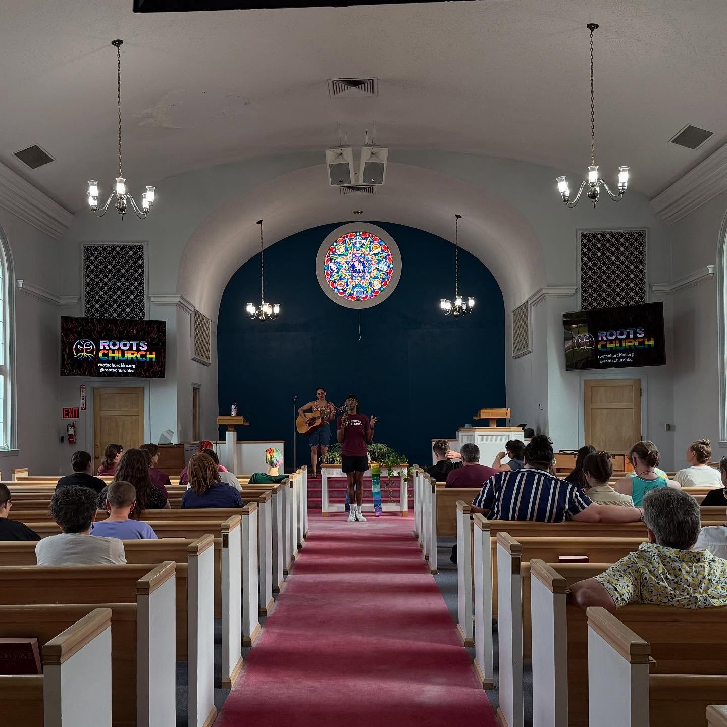 It&rsquo;s worship day! See you at 7pm as we finish out our Flaming: Pride + Pentecost mashup with an amazing night of music, message, sacred witnessing (testimonies from you!), and communion. 

Tonight we will study Acts 2:42-47 using the First Nati