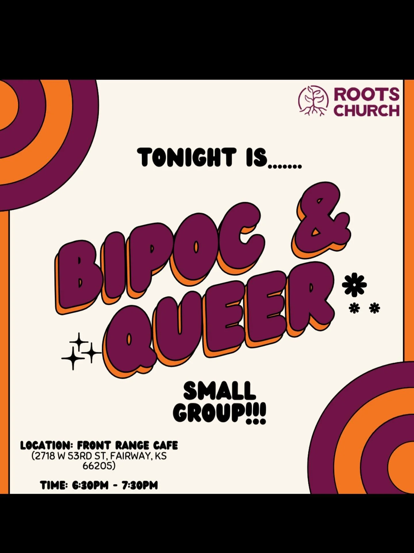 Looking for community with other folks who are both BIPOC and Queer? Join @alexandriaw91 and the group tonight at Front Range!