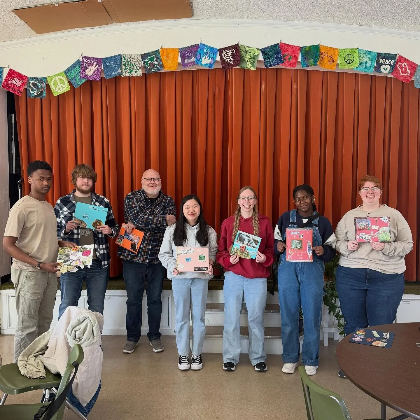 Thanks to @umcmesu for spending part of their spring break learning about Roots! @rev.lora shared our story while students made vision boards for what a church would be like if they started a new one!