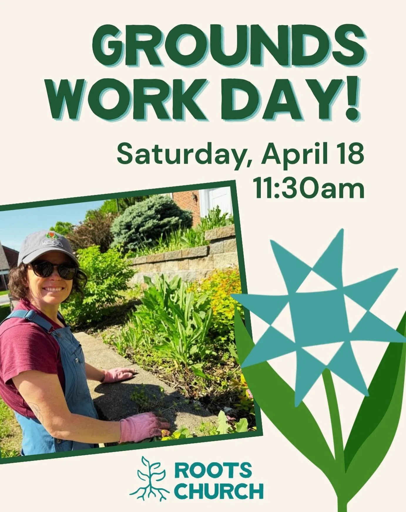 We could use some help getting our outside space looking great! Come by Saturday morning to weed, trim bushes, and be out in God&rsquo;s creation! Whether you&rsquo;re a Roots all the time or you&rsquo;re someone who drives by and wants to give back,