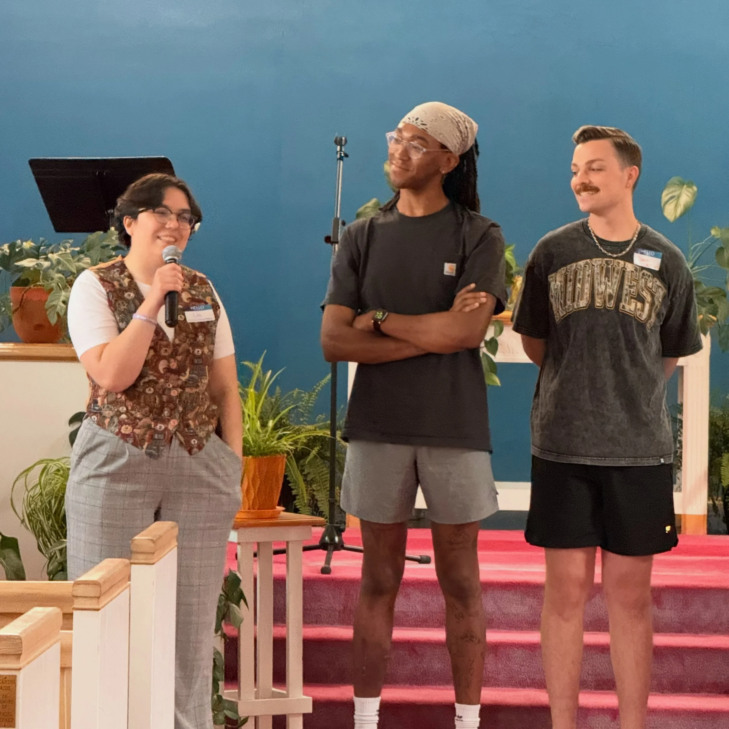 Folks joined Roots last night + sacred witnessing + music. Worship and a reminder that Jesus tells us stuff/status/wealth isn&rsquo;t everything is just what Wednesday ordered. Thanks for coming out everyone!