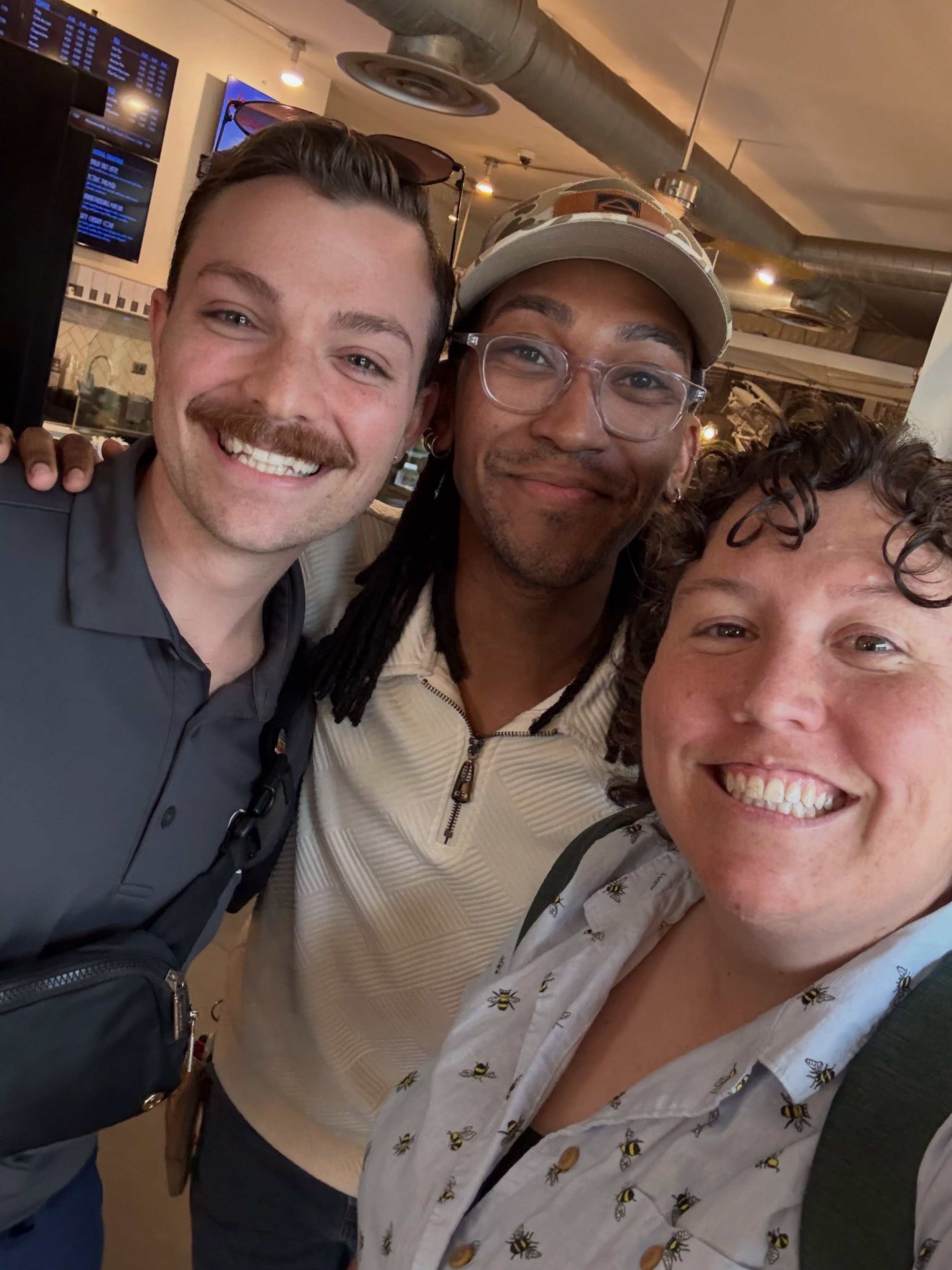Love is in the air! We have several couples going through premarital counseling before their big weddings right now, including Tanner and Nate! Yay for marriages rooted in Jesus, Justice, and Joy! 🥹🌱