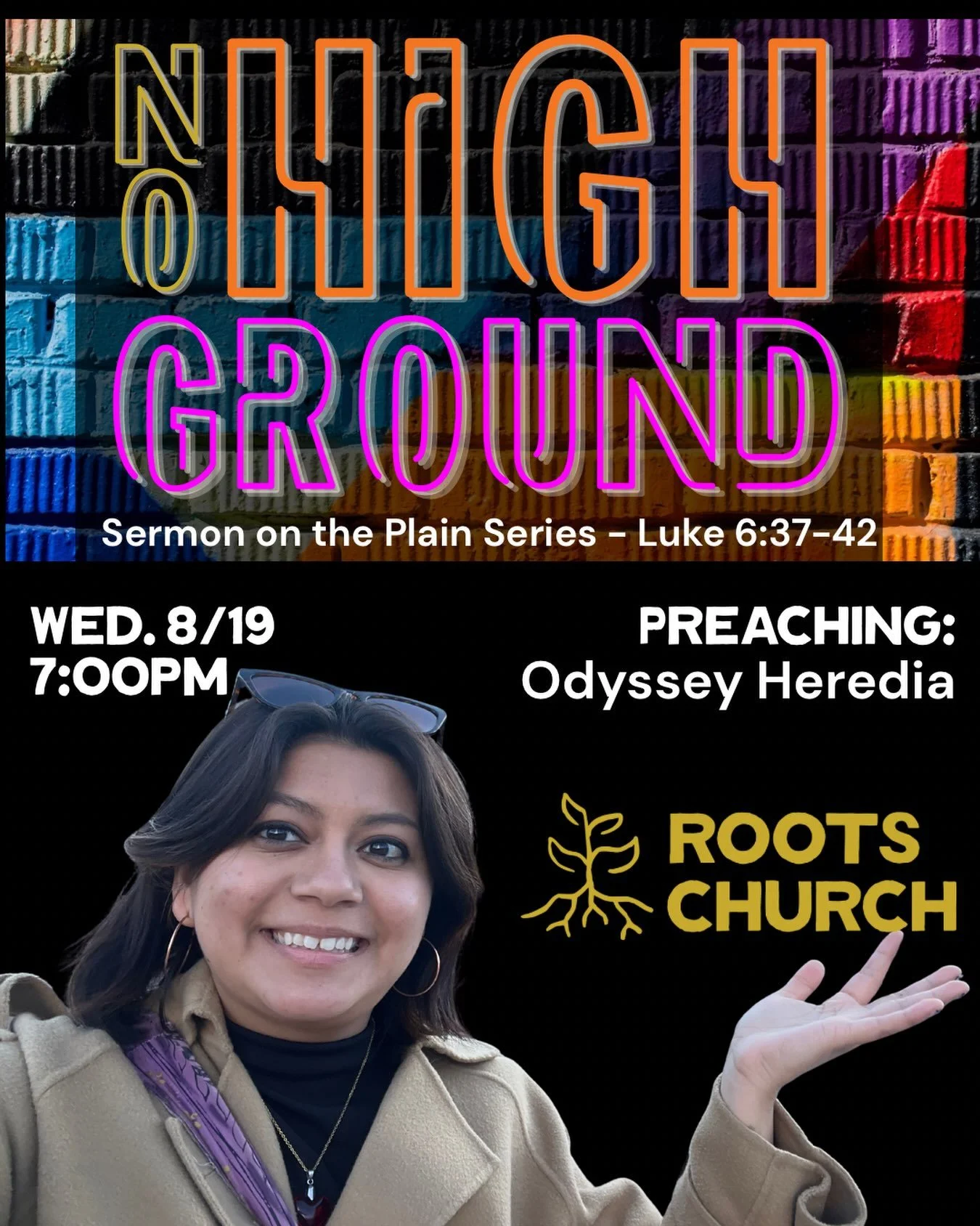 Let&rsquo;s go!!!! @odyssey_penelope_heredia is bringing the message this week. See you Wednesday at 7!