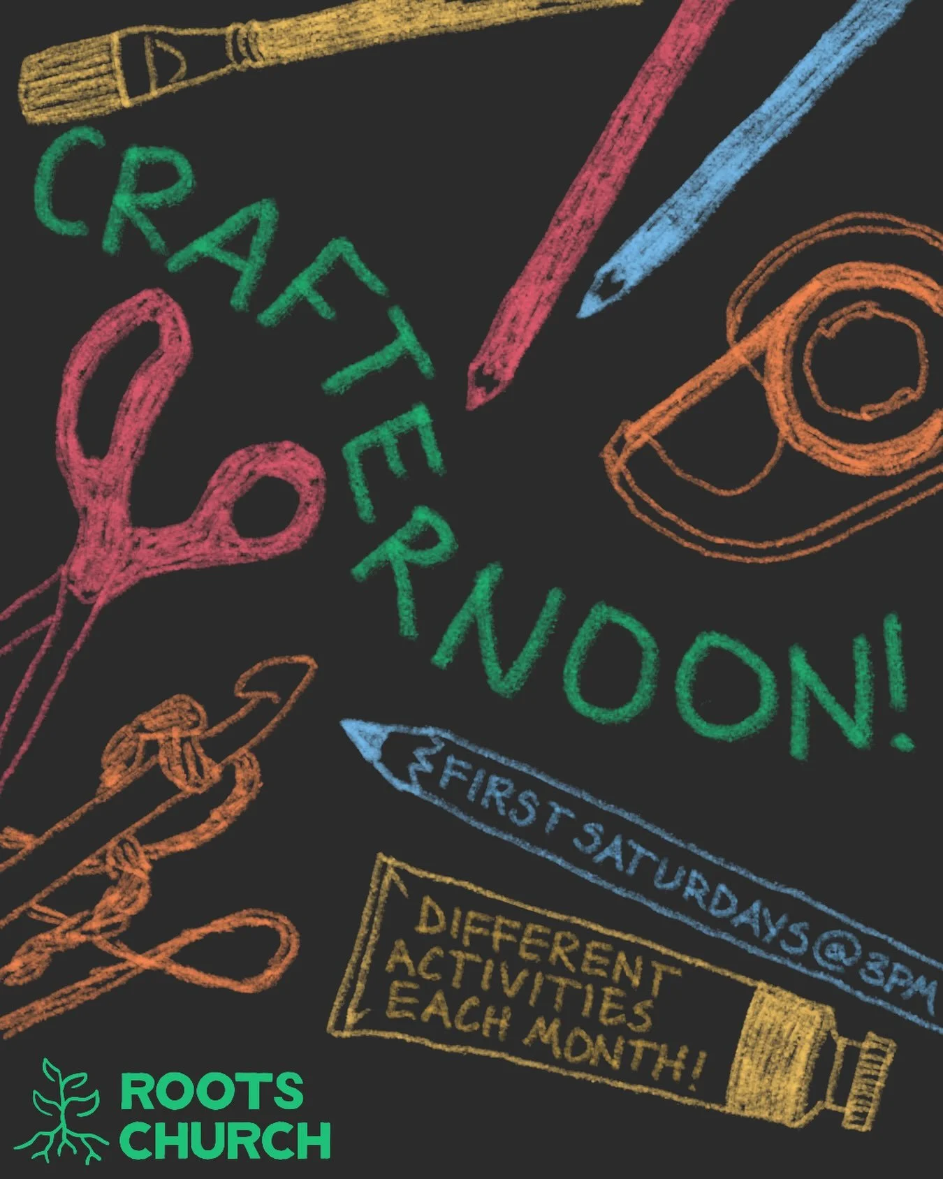 Crafternoon is Saturday at 3. We are decoupaging trinket boxes! Come by and meet people and make stuff or feel free to bring your own project from home.