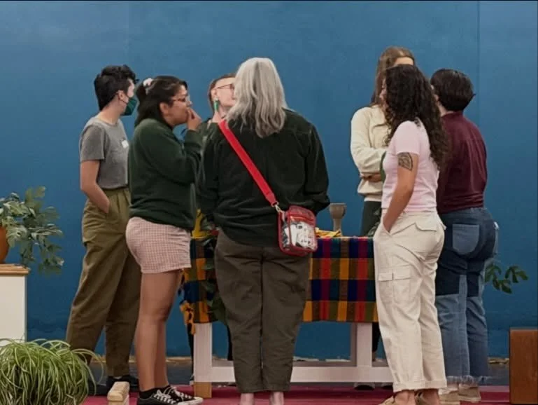 This table is what it&rsquo;s all about. May you feel the protection and care and hospitality of our Mother Hen God in a world that may one day be ordered for the good of all. Here&rsquo;s a little glimpse.