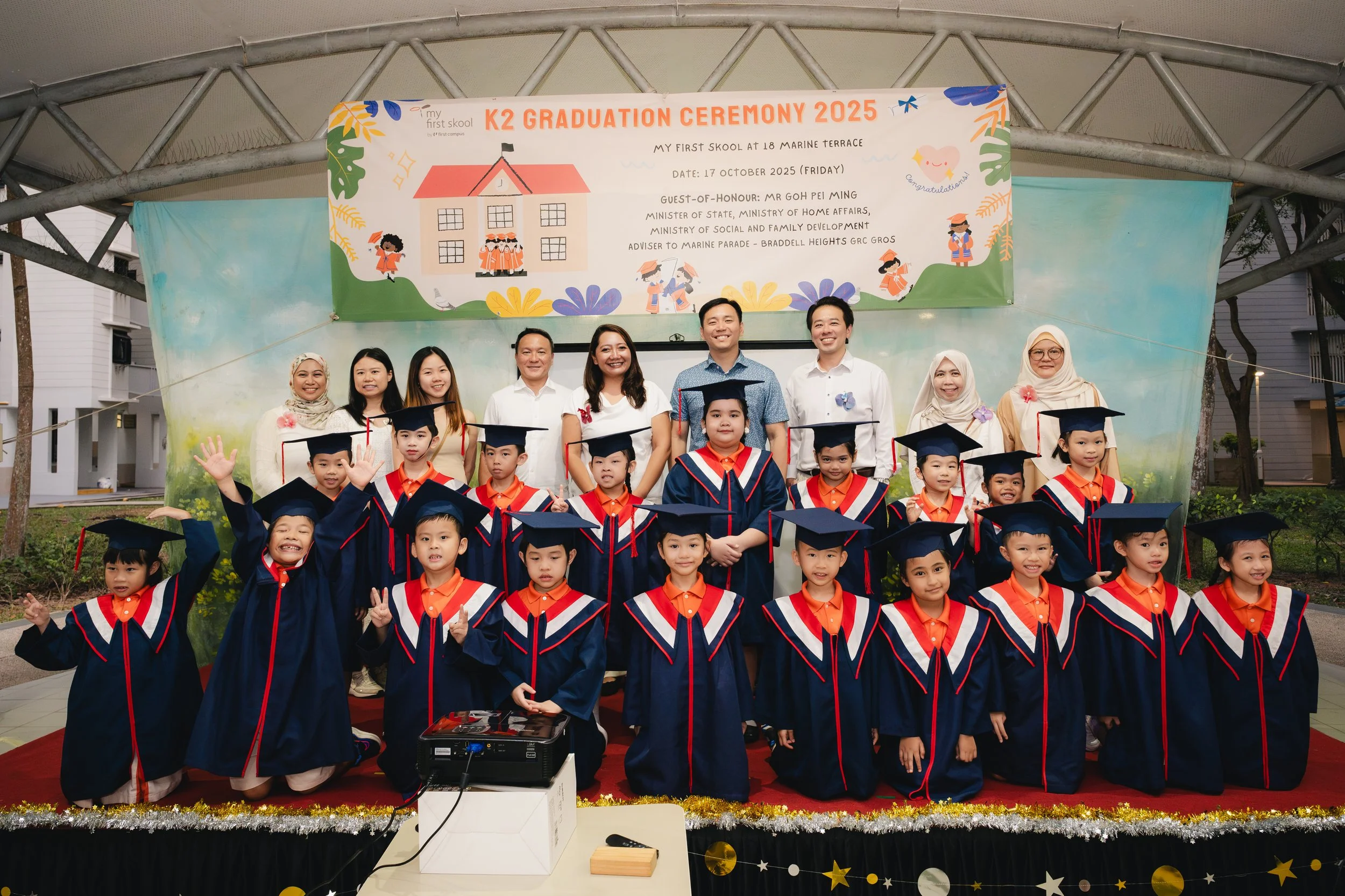 Minister Goh Pei Ming - MyFirstSkool Graduation