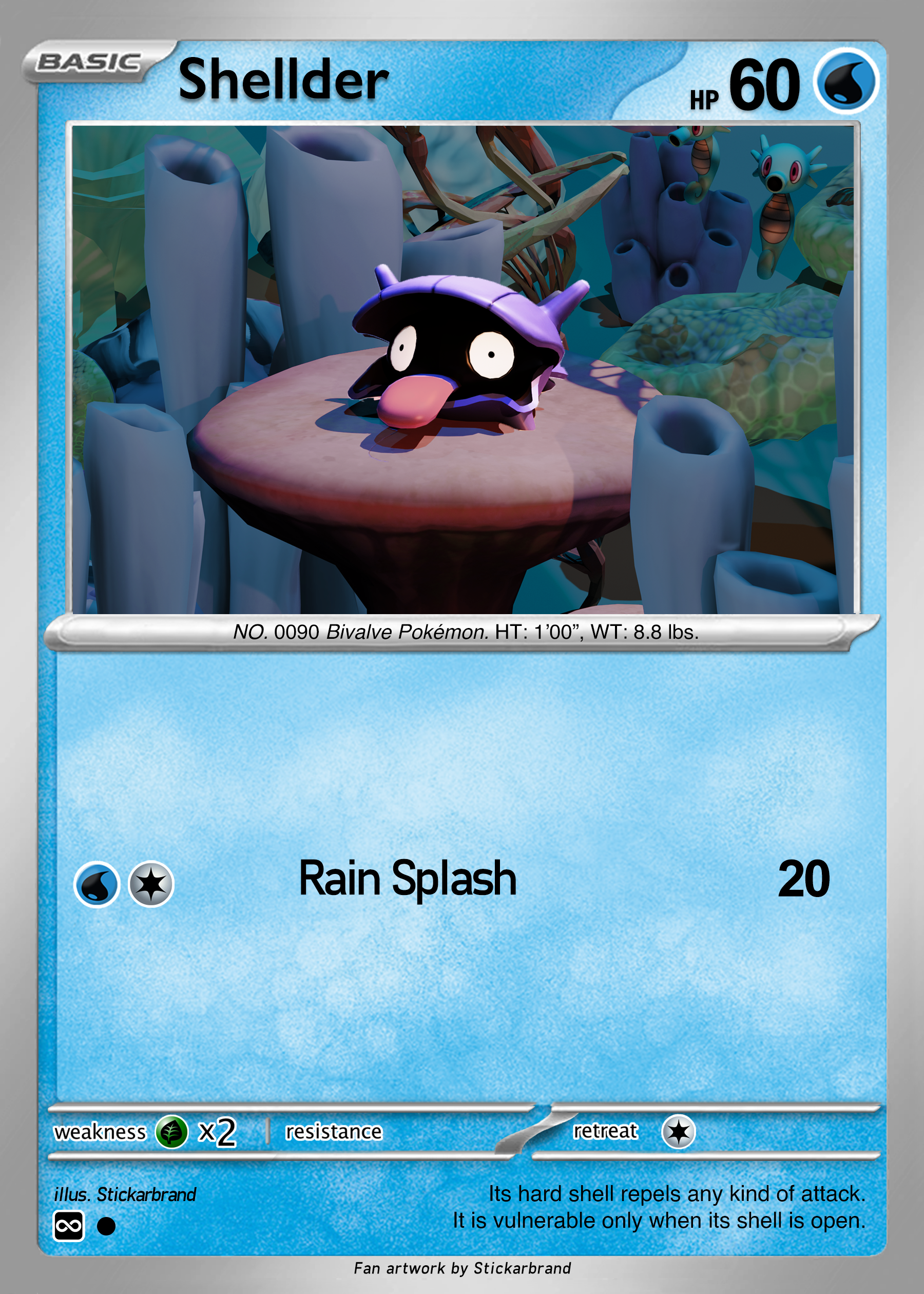 Shellder AR Card