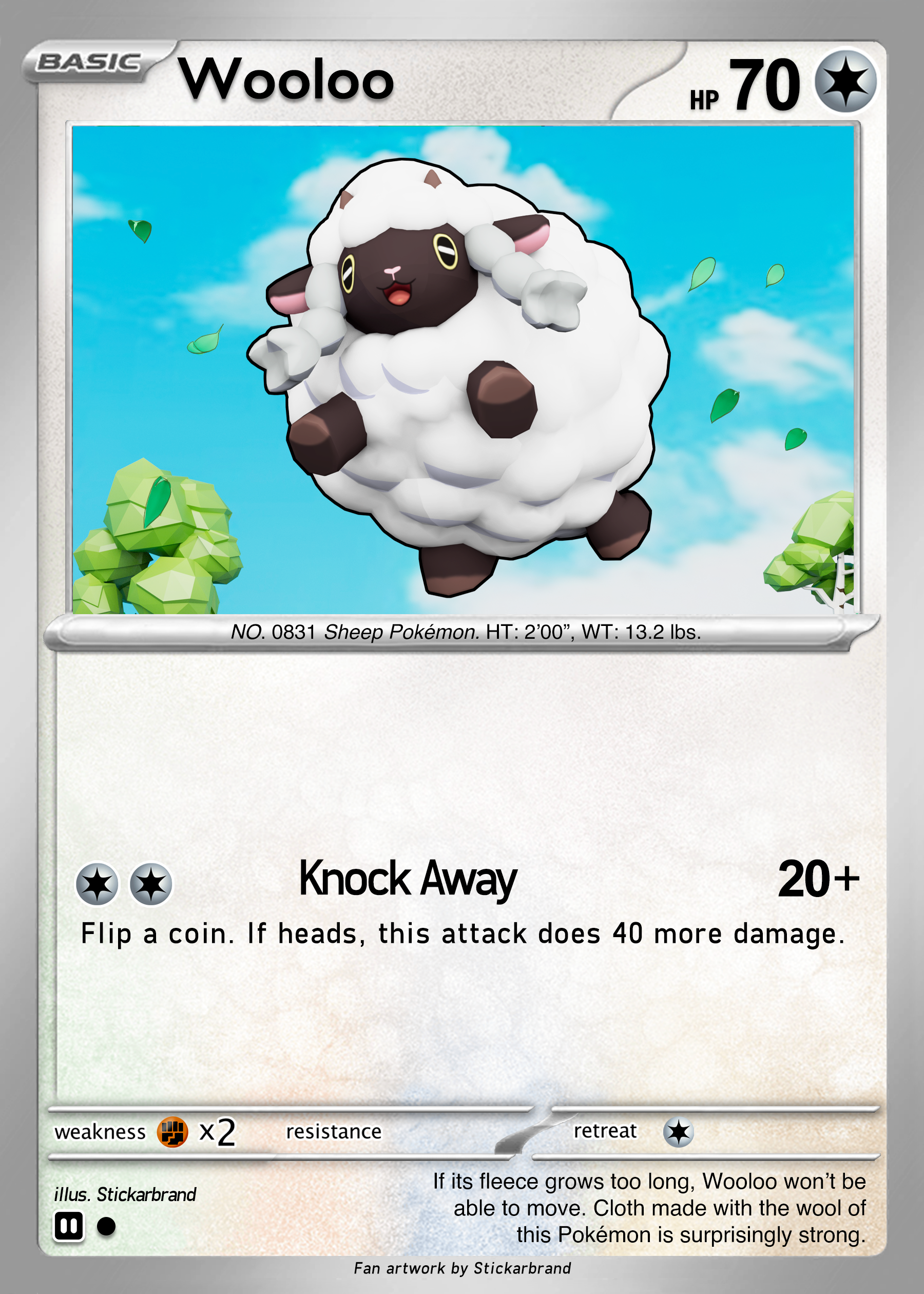 Wooloo AR Card