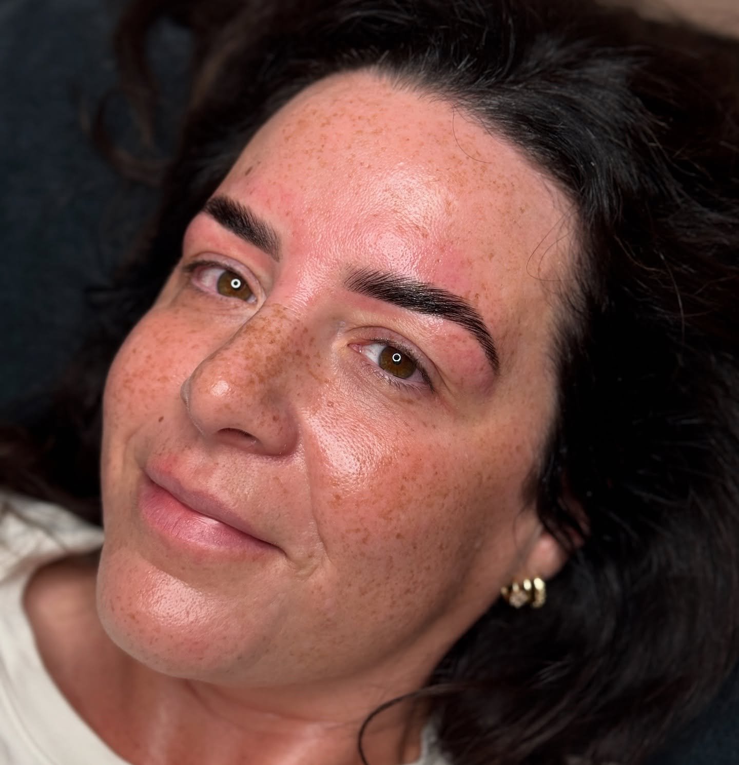 Not me forgetting the before photo. Absolutely stunning 🤩 #okcbrowslayer #browslayer #thebrowslayer #okc #okcbrows #okcbrowlamination #browartist #waxingspecialist #oklahoma #okcthunder