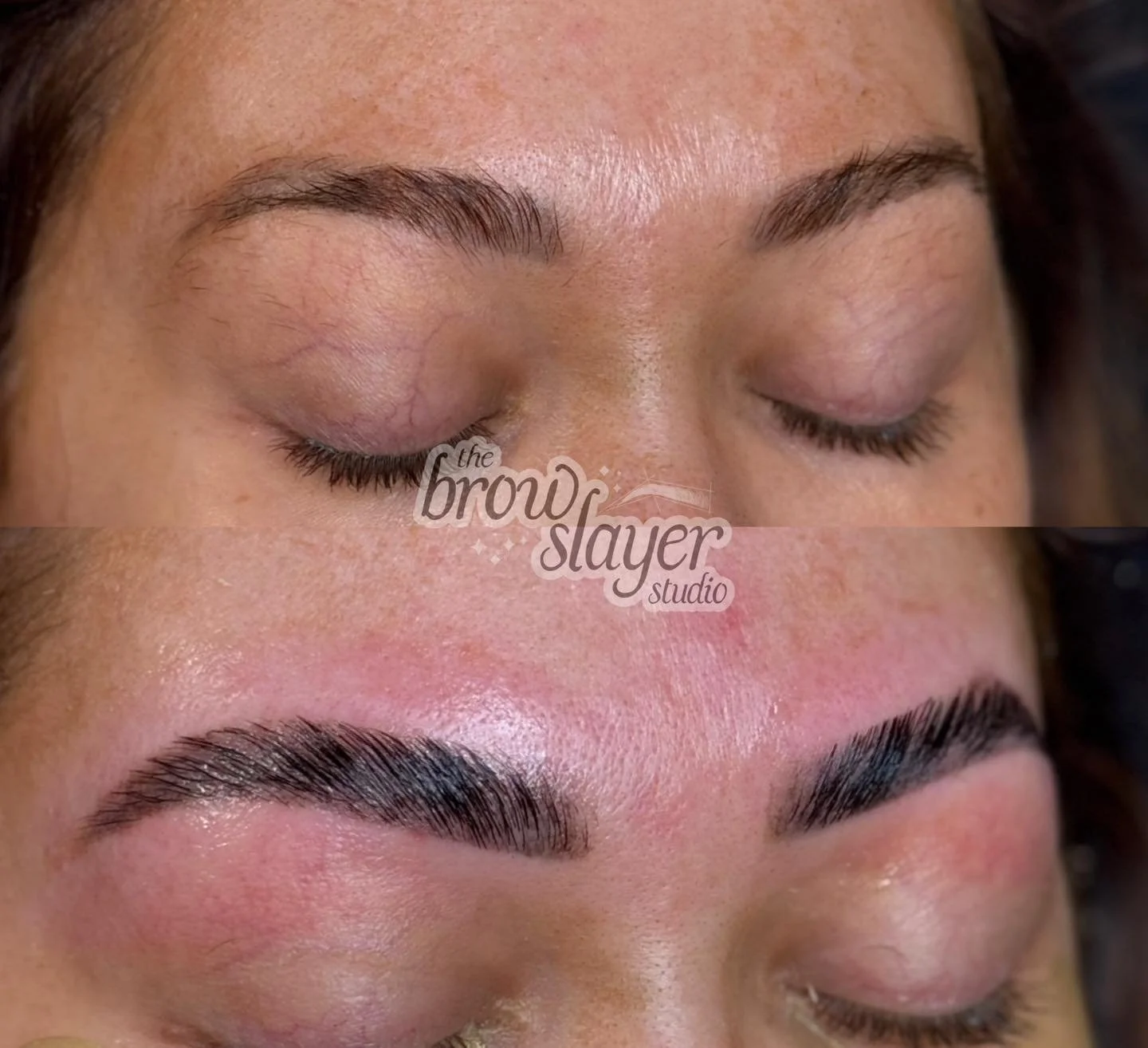 Before &amp; after magic ✨ See what a little tint can do!😉

#okcbrows #okcbrowtint #okcbrowmapping
#okcbrowartist #okcbrowslayer #okcwaxing #okcbrazilianwax #oklahoma #edmondok #yukonok #piedmontok #oklahomacity #okc