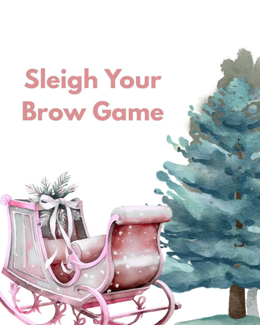 Come get your eyebrows &ldquo;sleighed&rdquo; with us!😁🎄

#okcbrows #okcbrowtint  #okcbrowmapping
#okcbrowartist #okcbrowslayer #okcwaxing #okcbrazilianwax #oklahoma #edmondok #yukonok #piedmontok #oklahomacity #okc