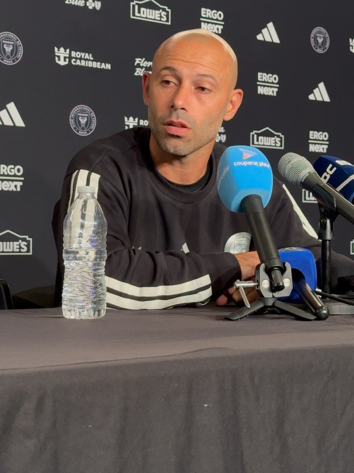 Inter Miami CF head coach Javier Mascherano says everyone who traveled is ready to play ⚽️🏟️ 
@intermiamicf @mls @mlses #mls #messi #losangeles @mascherano14