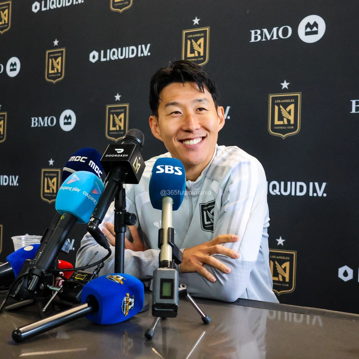 LAFC Forward Son Heung-Min &ldquo;Sonny&rdquo; first press conference of the 2026 MLS Regular Season LAFC vs Inter Miami CF @lafc @mls @hm_son7 
📸 Photo Credit @365futbolmania
